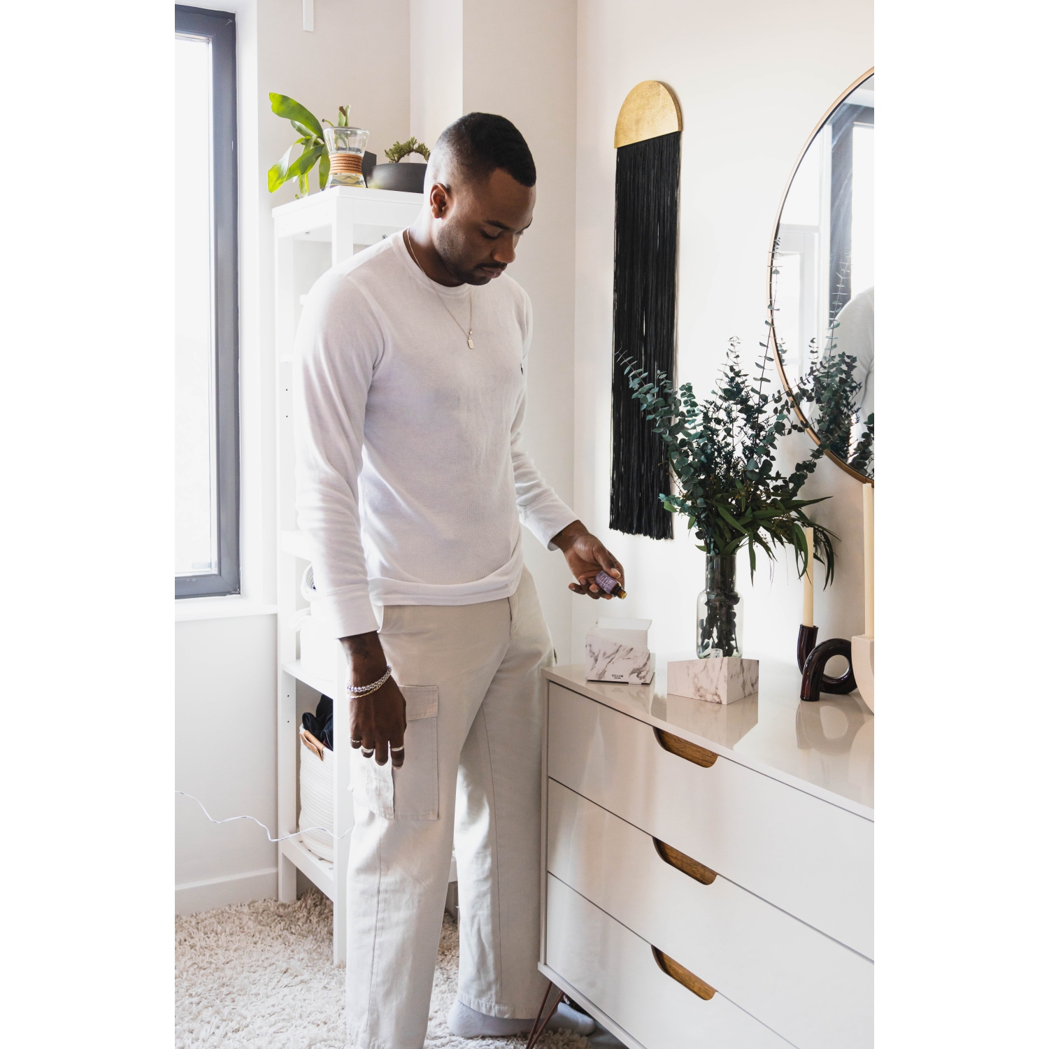 Vellum Wellness Carrara Aroma Diffuser les huiles essentielles dans la chambre, la cuisine, la salle de bain, le salon à la maison