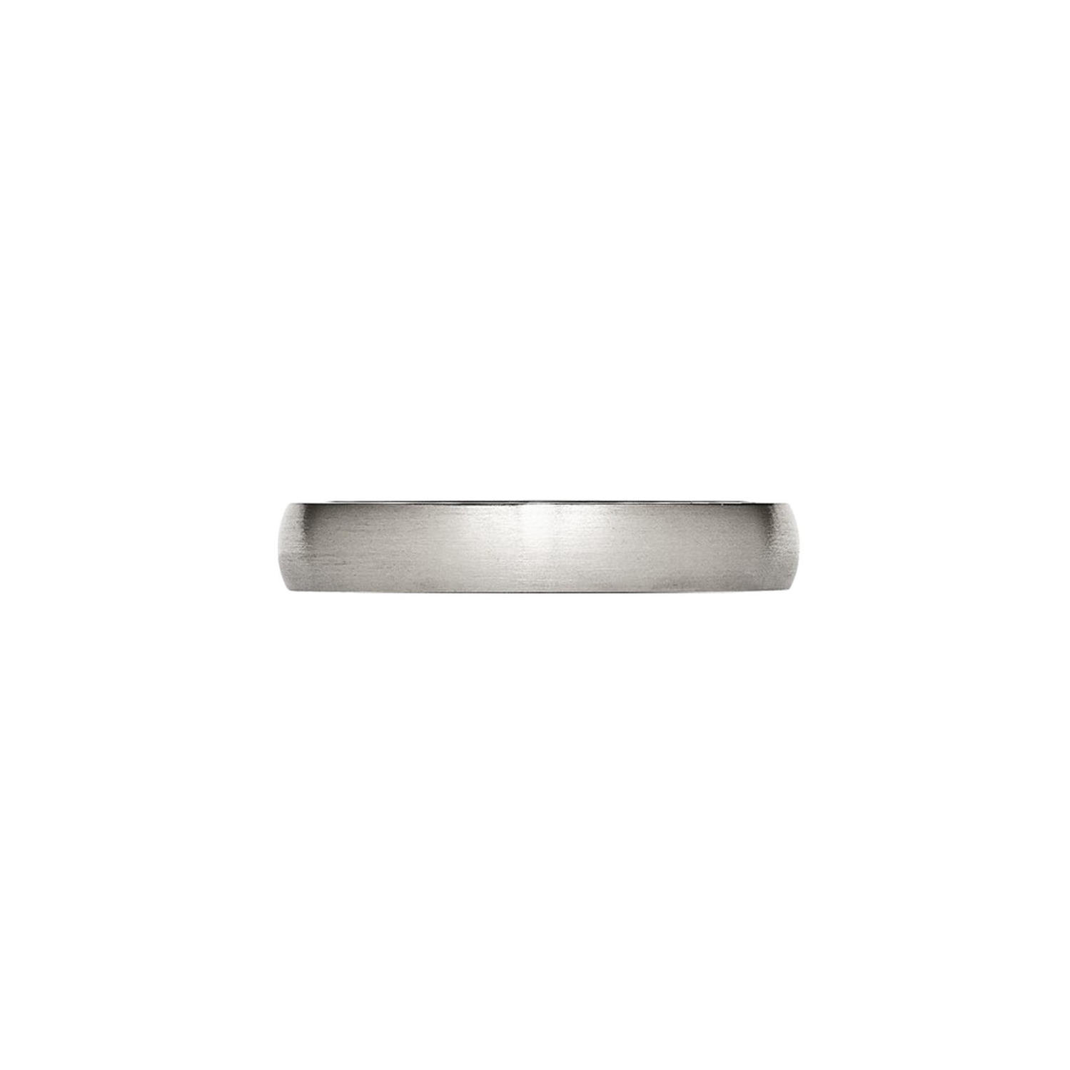 Mens 4mm Comfort Fit Titanium Wedding Band Ring