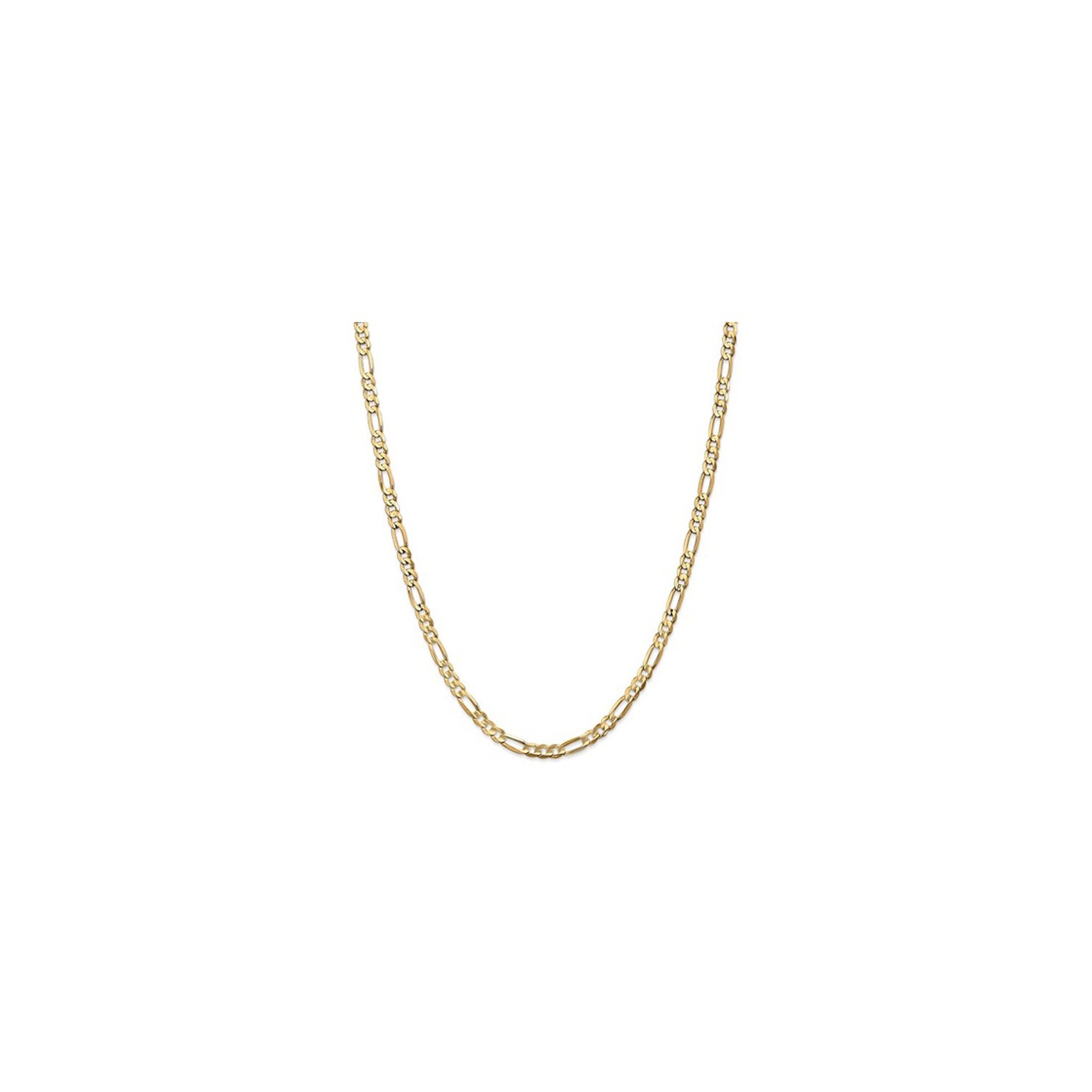 Figaro Chain Necklace in 14K Yellow Gold 20 Inches