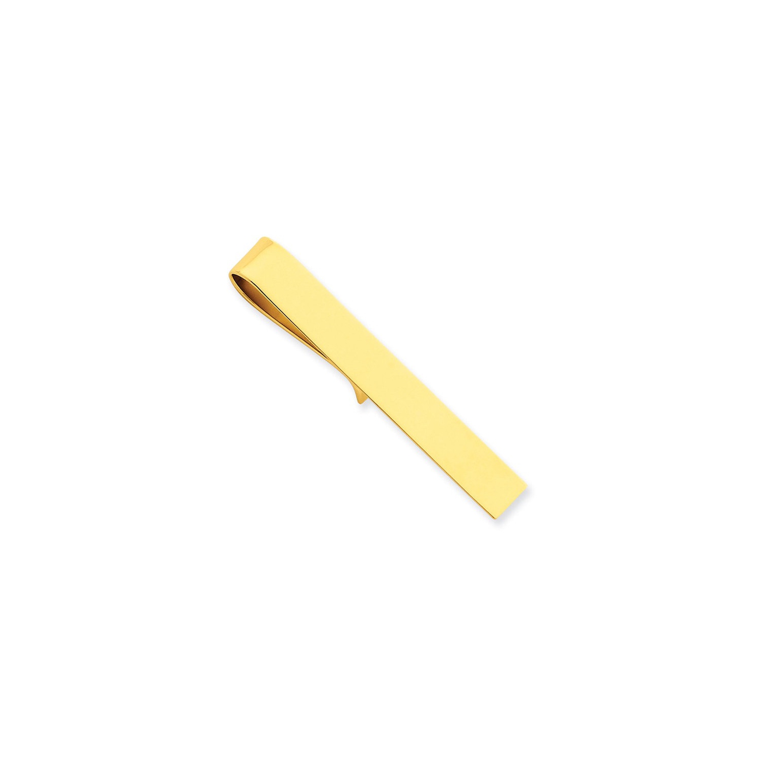 Barre d'attache pour hommes en or jaune 14 K