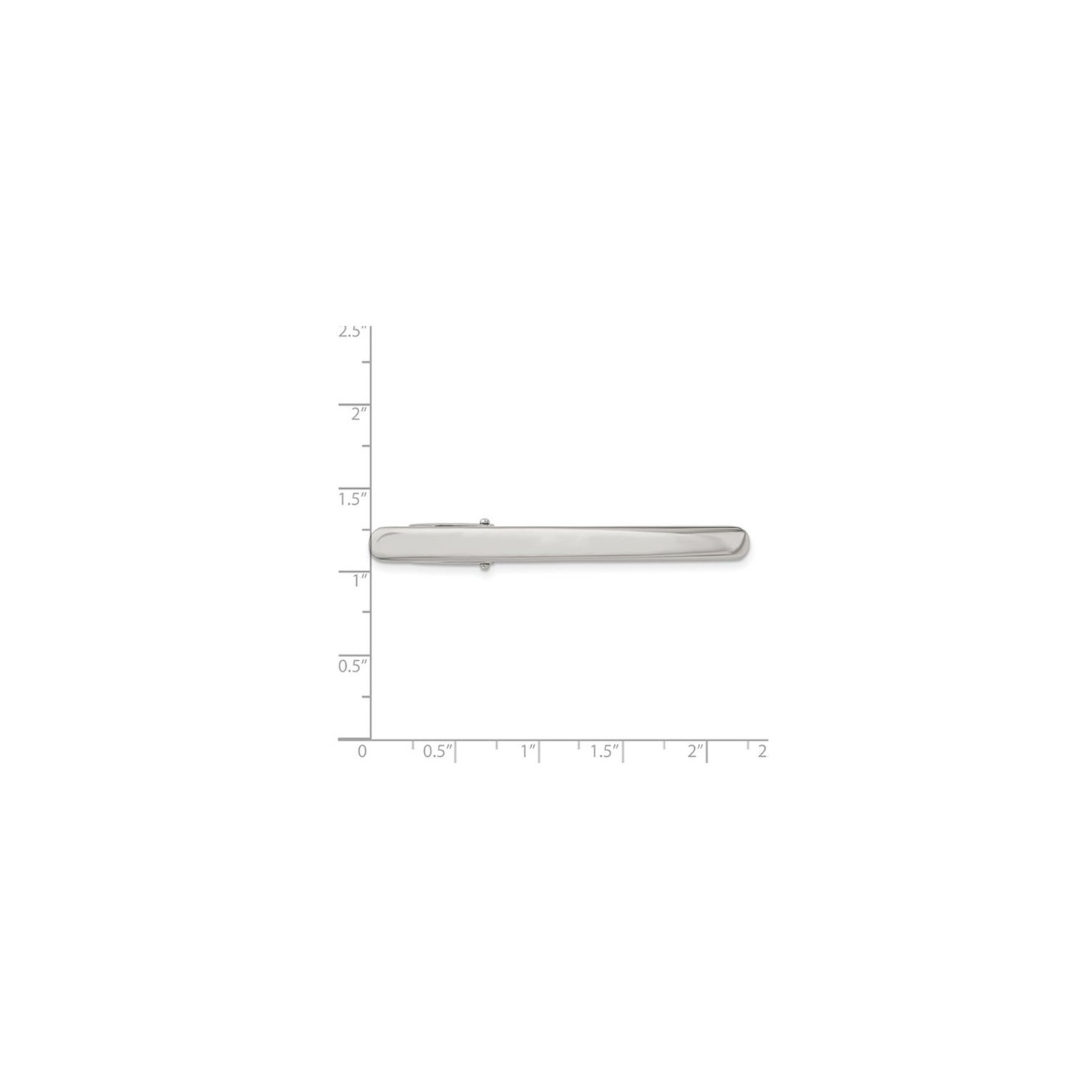 Barre d'attache de chisel pour hommes en acier inoxydable