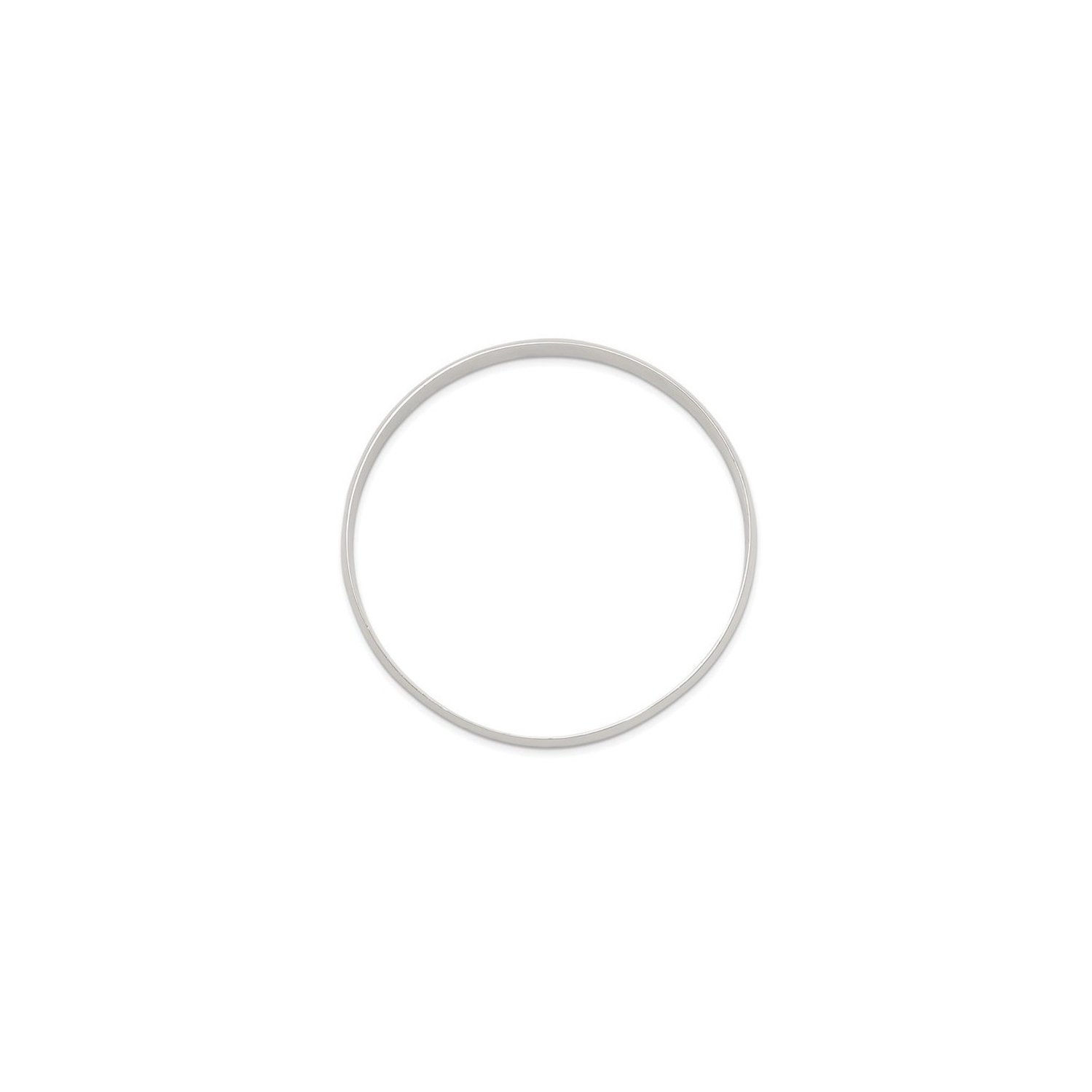 Bracelet jonc à enfiler en argent sterling