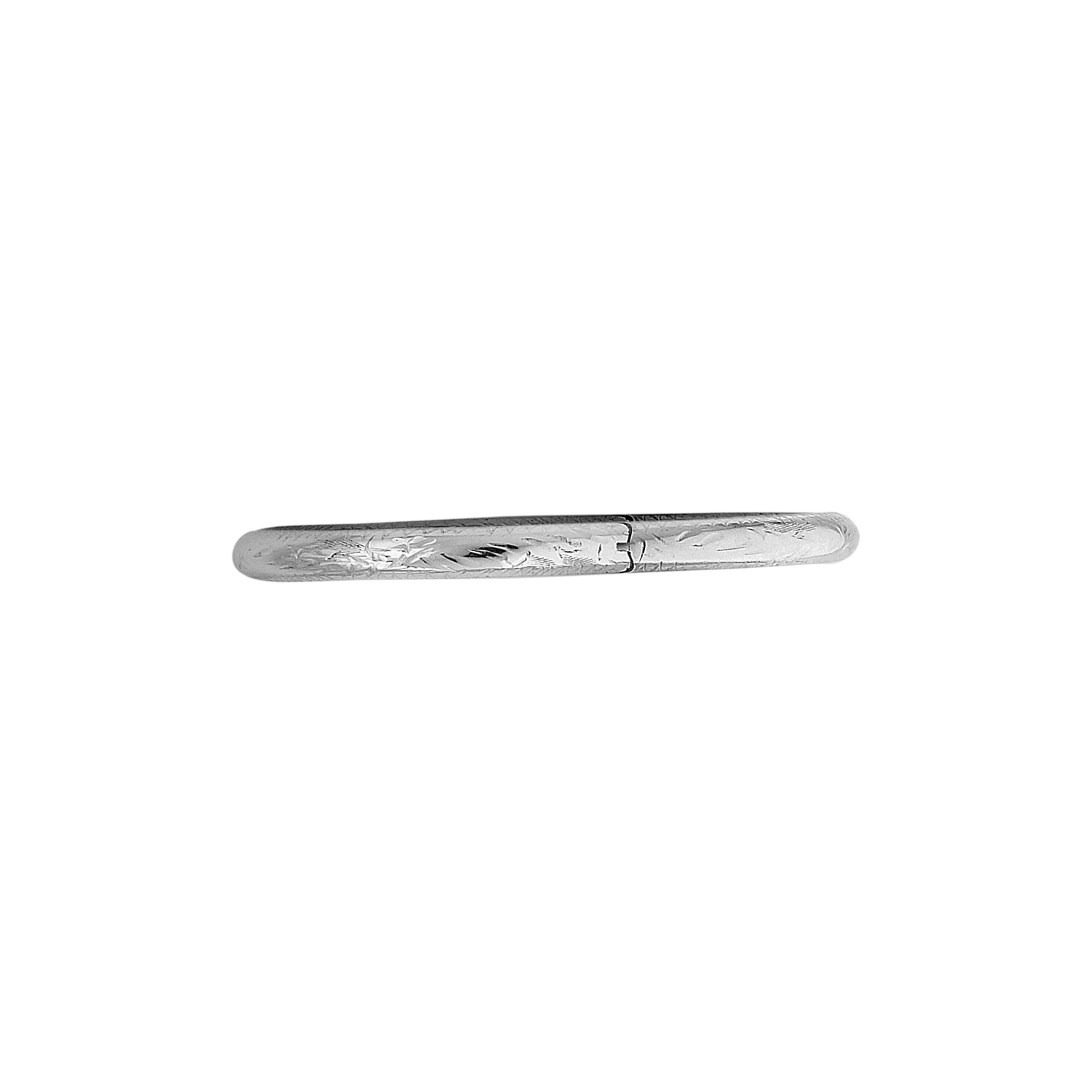 Bracelet à charnière bébé en argent sterling