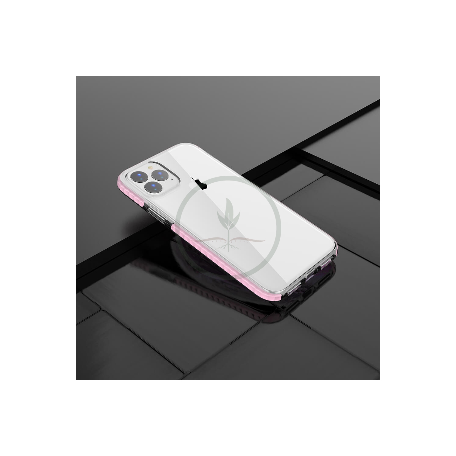 Juvenileway Protection Plus Series Designed with 3 Material Protection for Apple iPhone 11 Pro - Pink