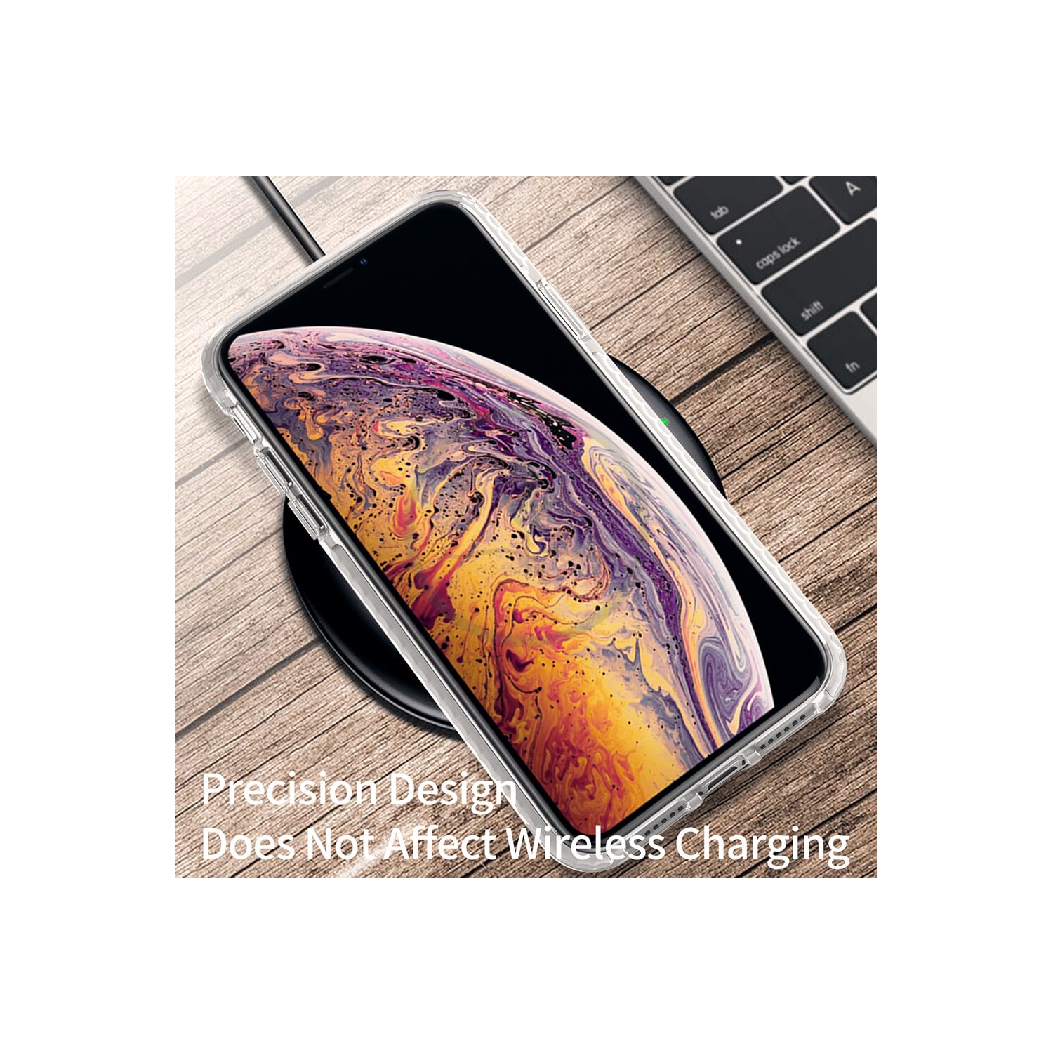 Juvenileway Protection Plus Series Designed with 3 Material Protection for Apple iPhone 11 Pro - White