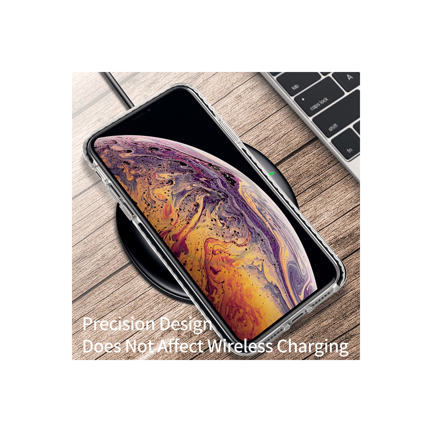 Juvenileway Protection Plus Series Designed with 3 Material Protection for Apple iPhone 11 Pro - Black