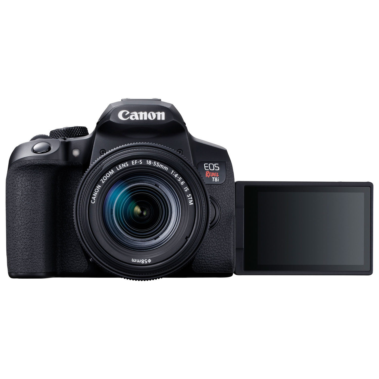 Canon EOS Rebel T8i DSLR Camera with EF-S 18-55mm IS STM