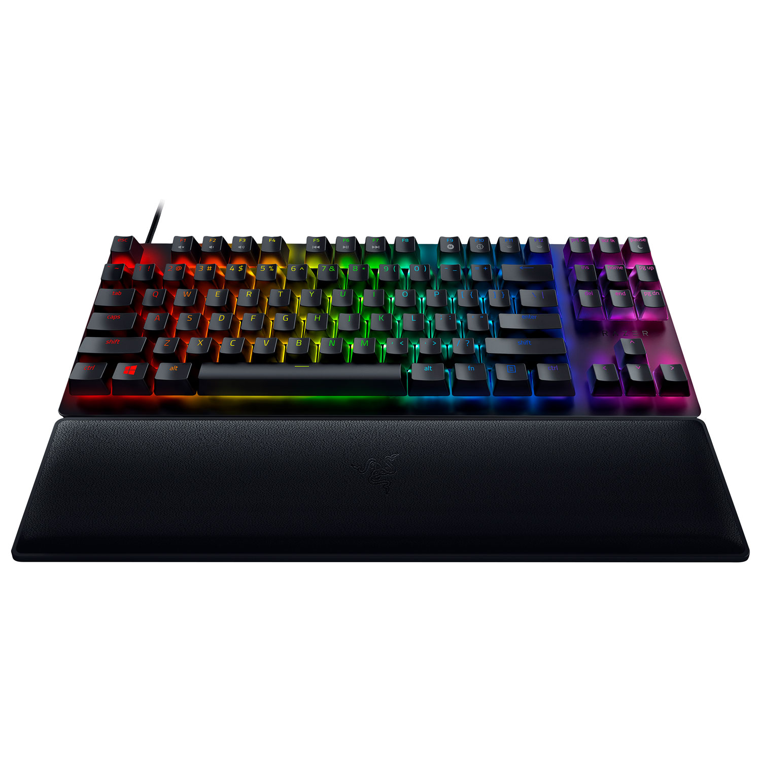 Razer Huntsman V2 TKL Backlit Mechanical Clicky Purple Optical