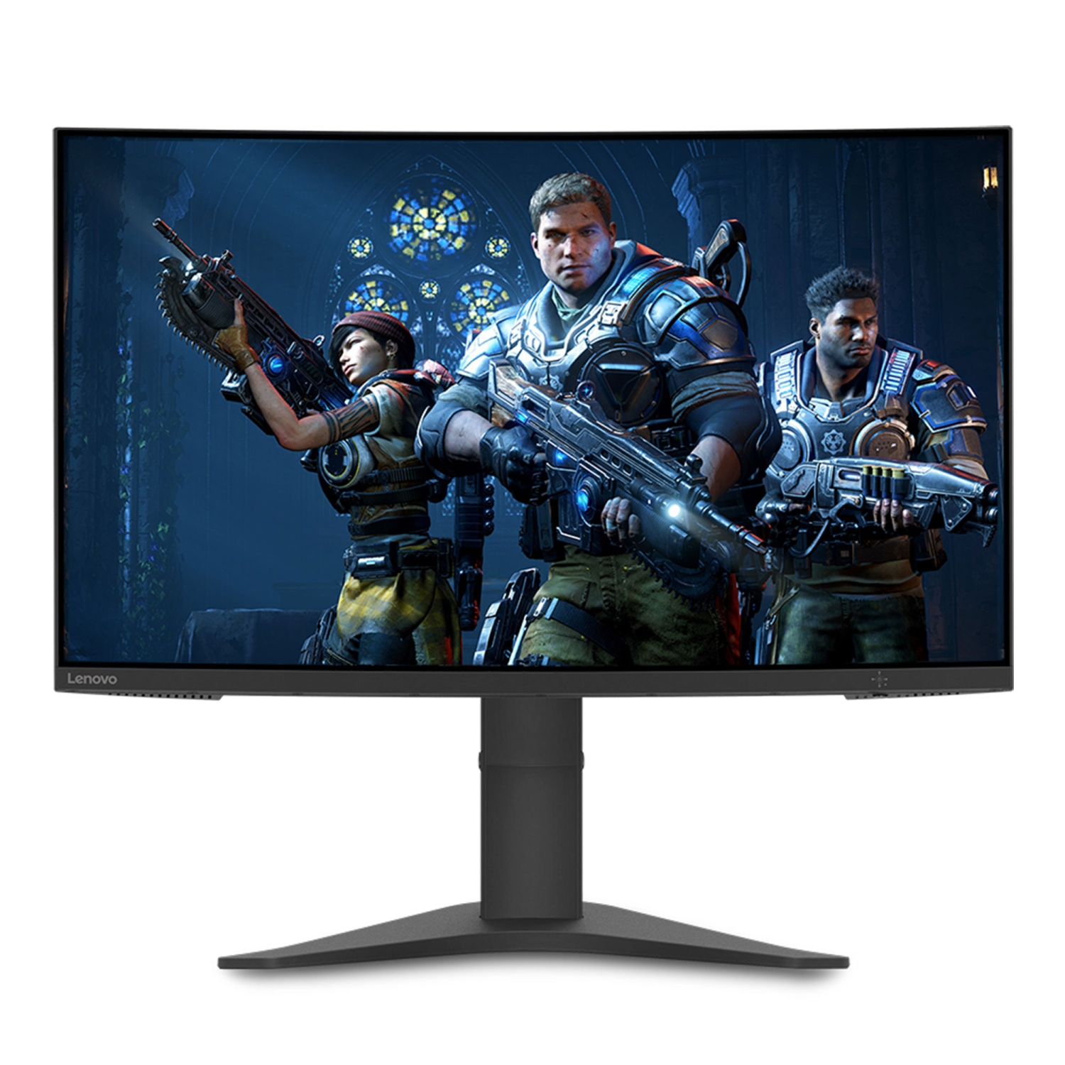 Lenovo 27" FHD 165Hz 4ms GTG Curved VA LED FreeSync Gaming Monitor - Raven Black