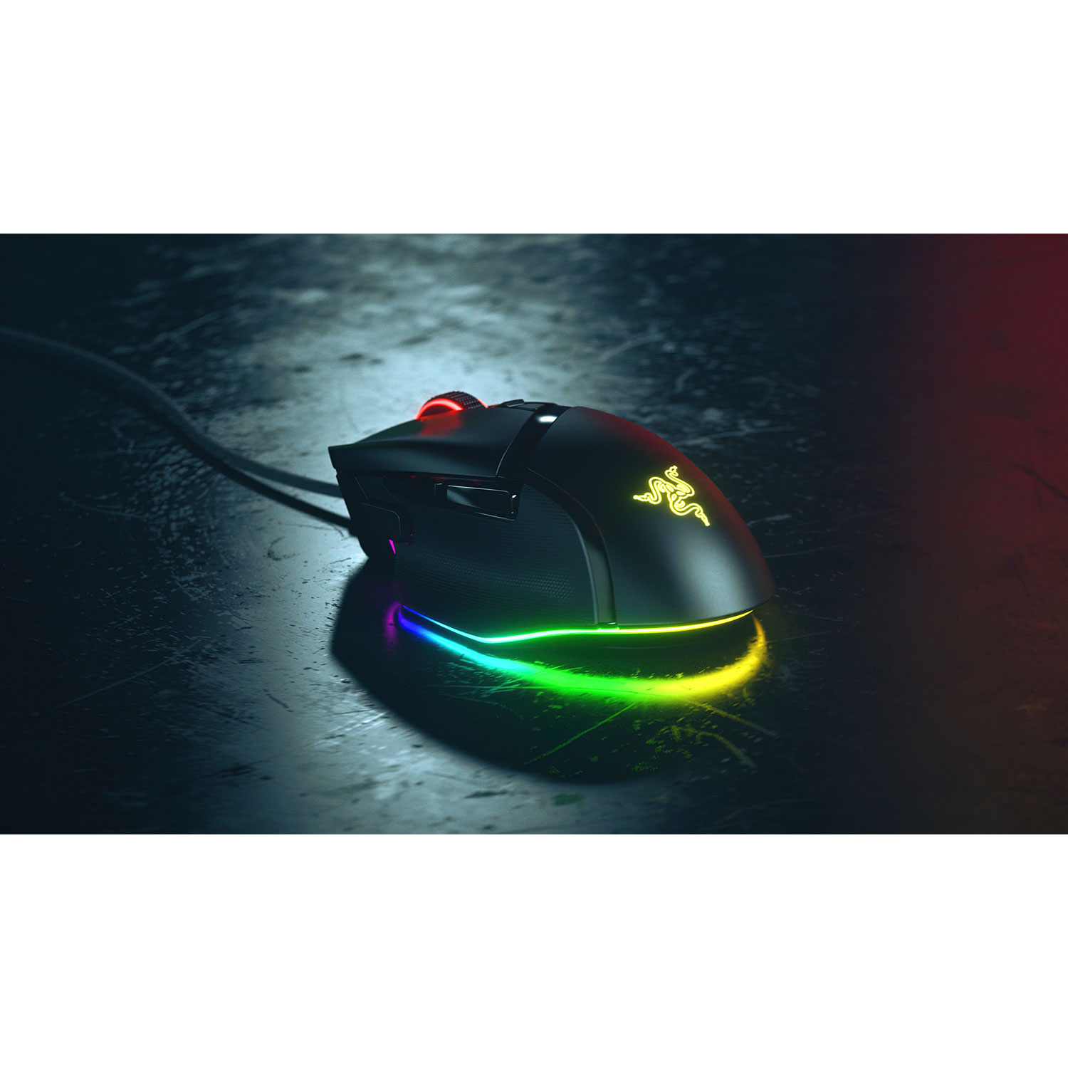 Souris de jeu optique de 26000 ppp Basilisk V3 de Razer - Noir