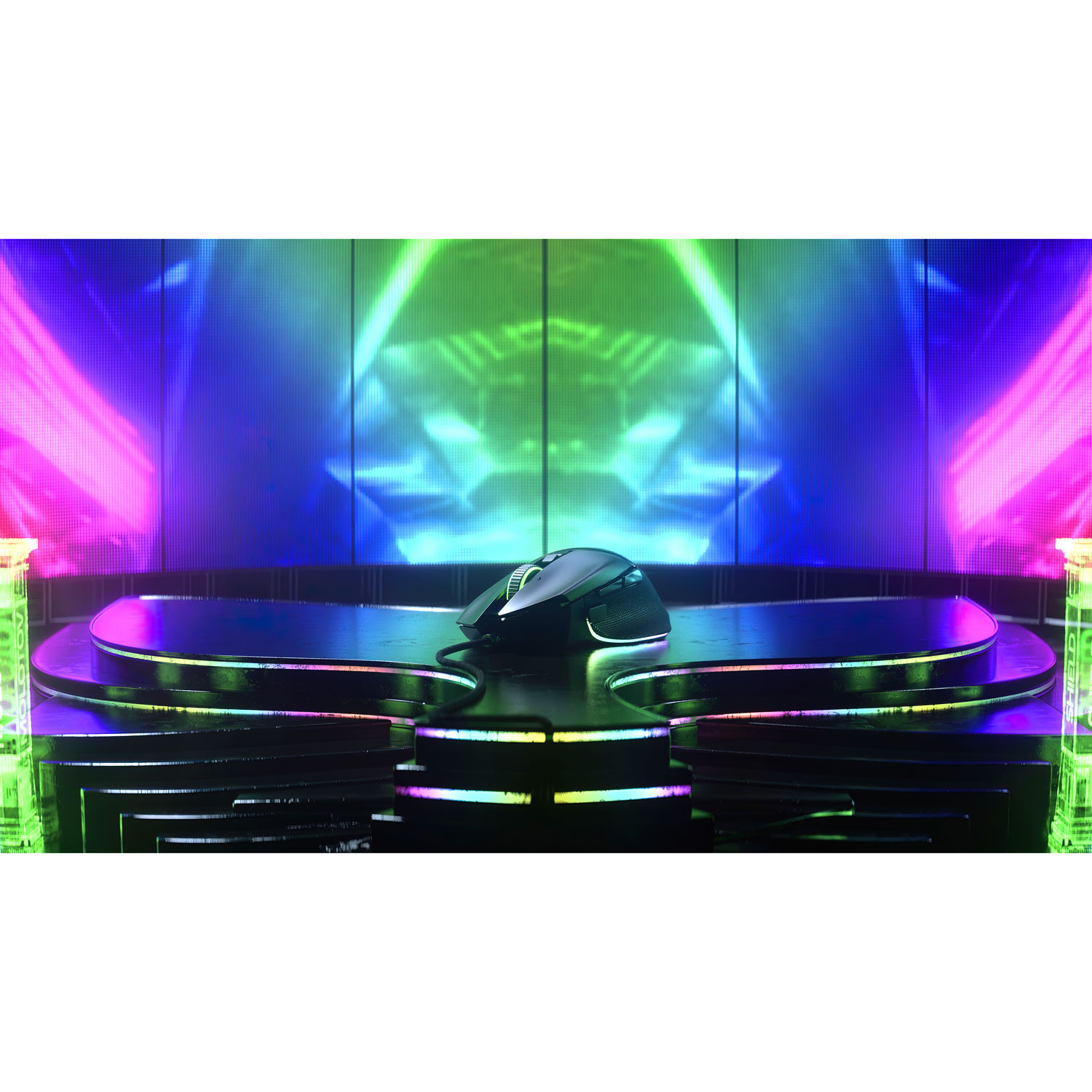 Souris de jeu optique de 26000 ppp Basilisk V3 de Razer - Noir