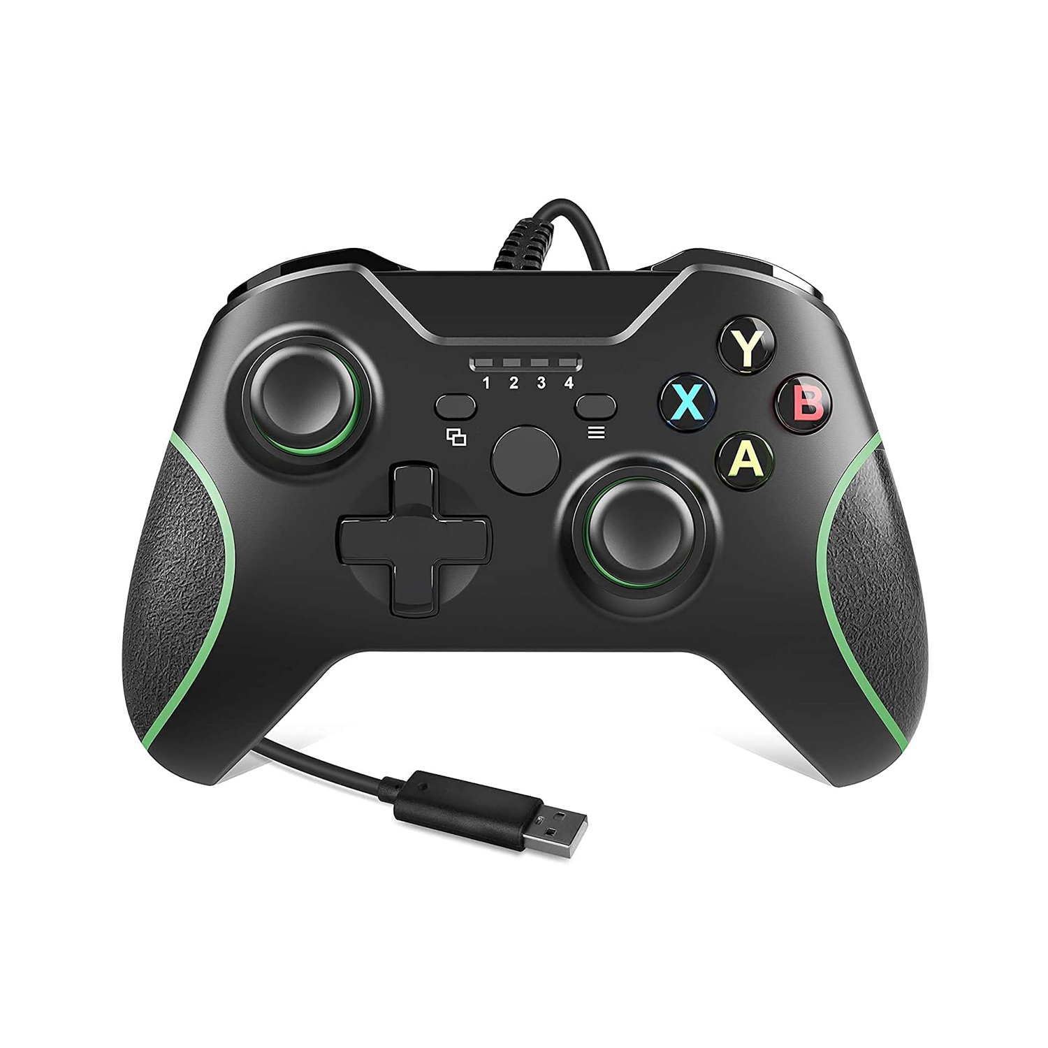 Wired Controller PC Console Game Controller Gamepad For Xbox One/One S/One X And PC - Black