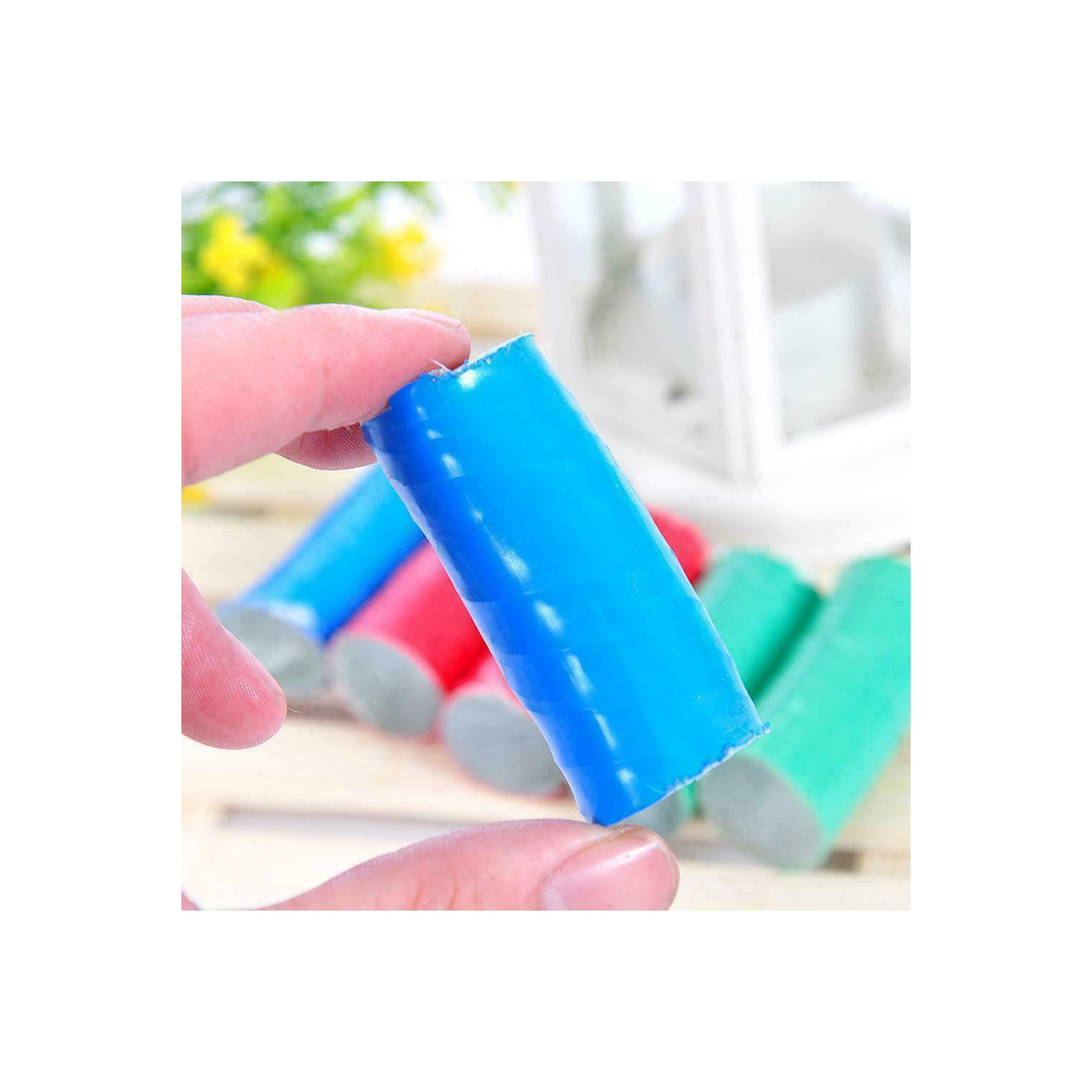 Brosse de nettoyage pour rouille en acier inoxydable 2 pièces Magic Decontamination Stick