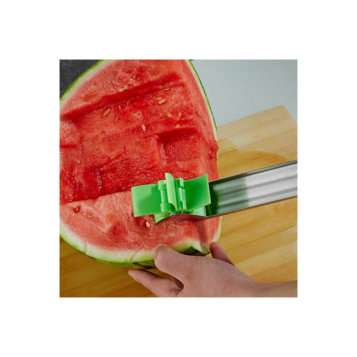 Coupe-melon dʼeau couteau en acier inoxydable couteau vide-fruits légumes Outils coupés