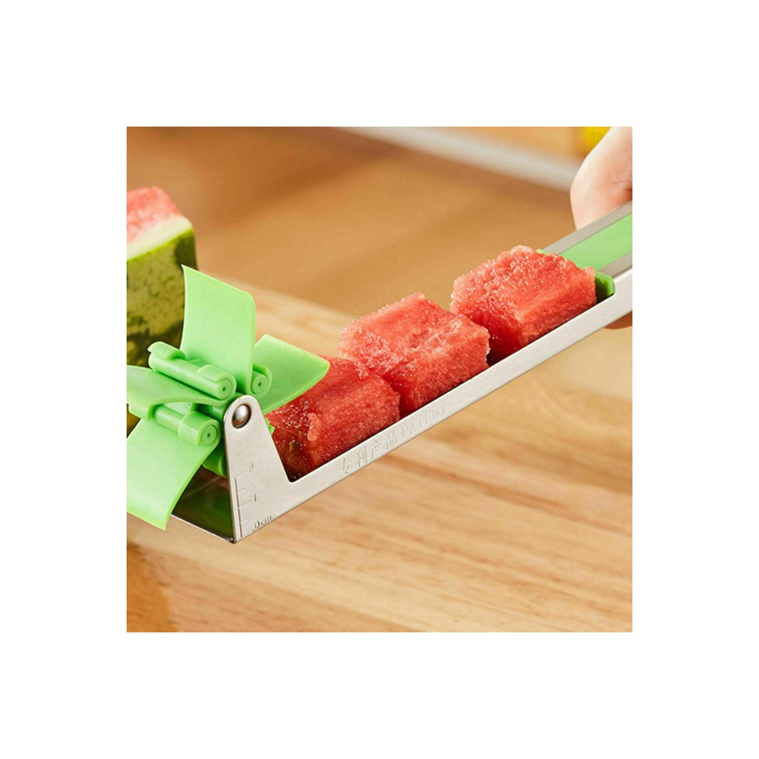 Coupe-melon dʼeau couteau en acier inoxydable couteau vide-fruits légumes Outils coupés