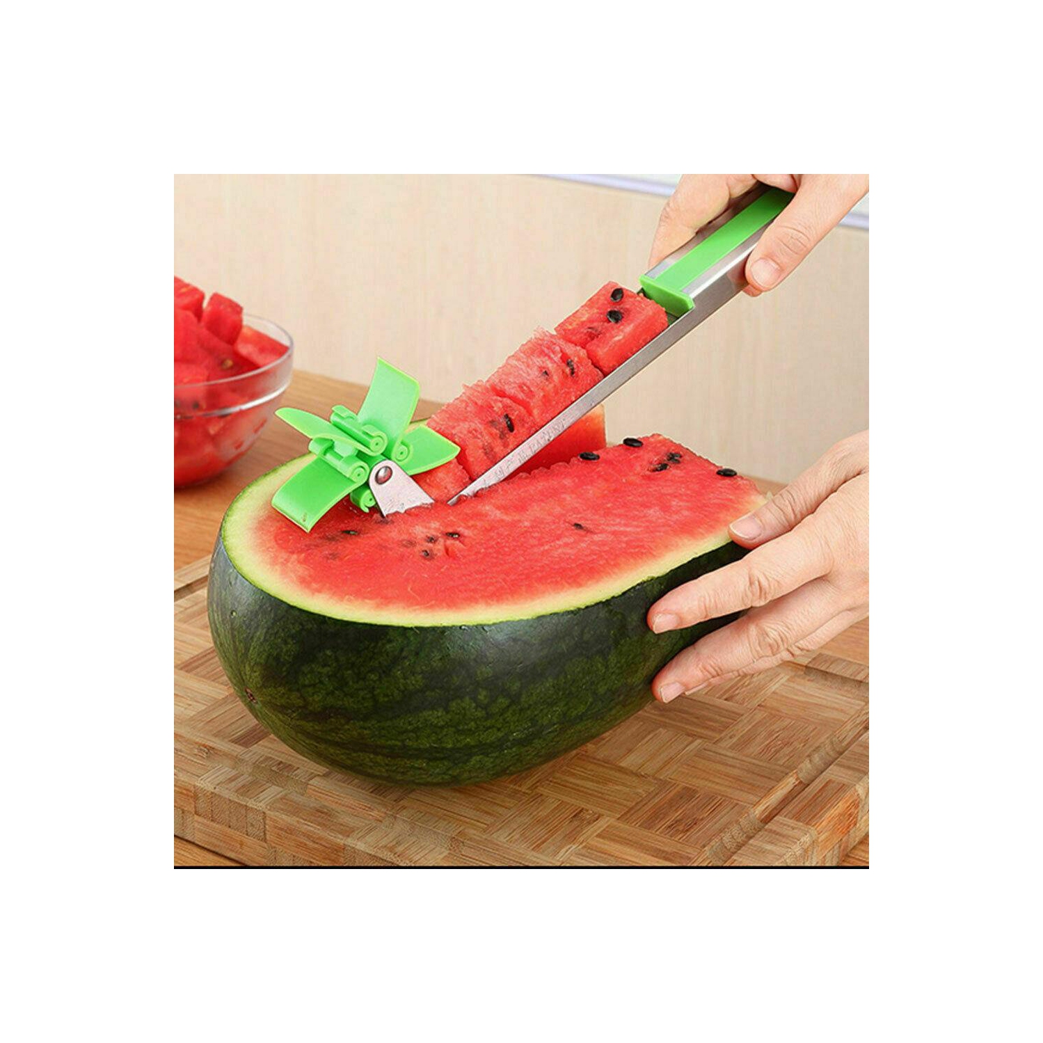 Coupe-melon dʼeau couteau en acier inoxydable couteau vide-fruits légumes Outils coupés