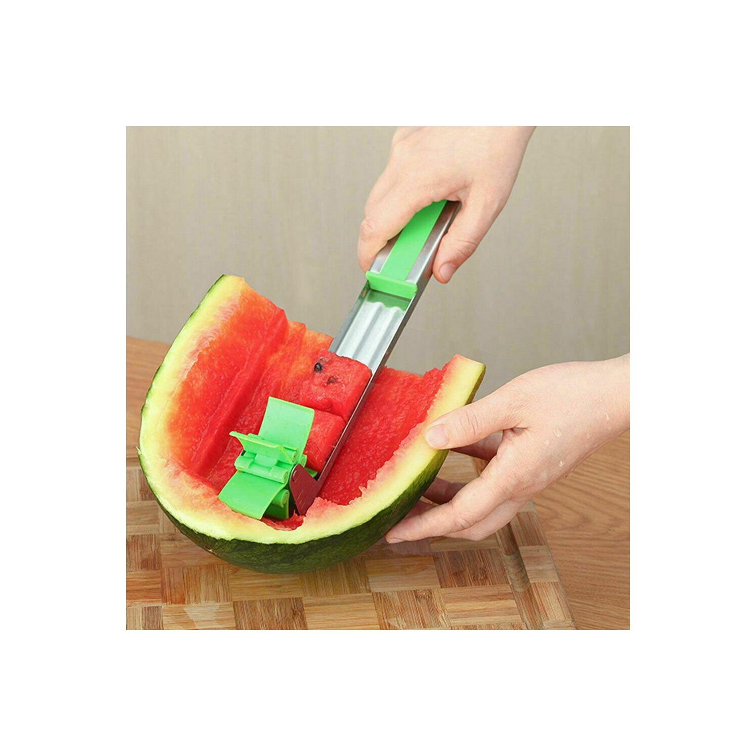 Coupe-melon dʼeau couteau en acier inoxydable couteau vide-fruits légumes Outils coupés