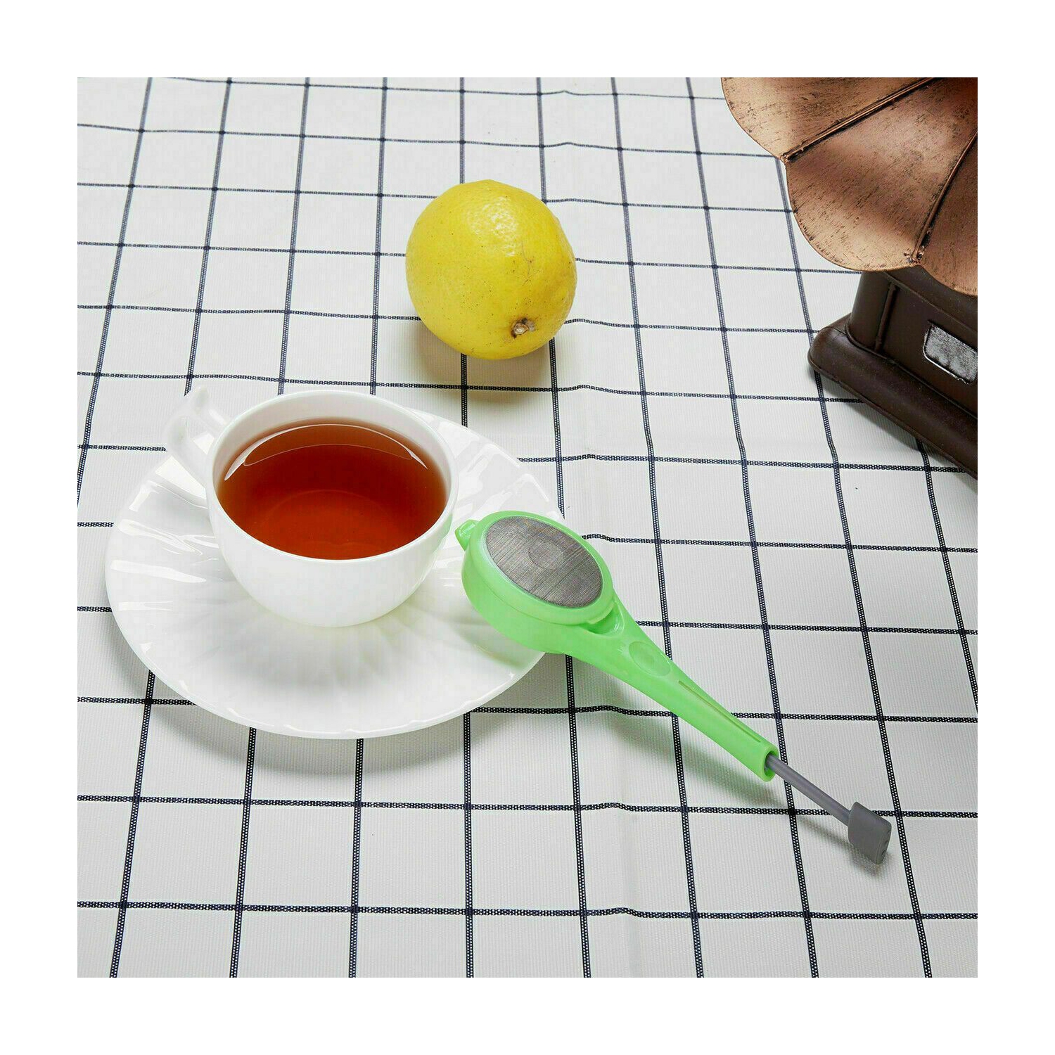 New Strainer Reusable Tea Bag Infuser Filter Diffuser Loose Tea Leaf Silicone CA