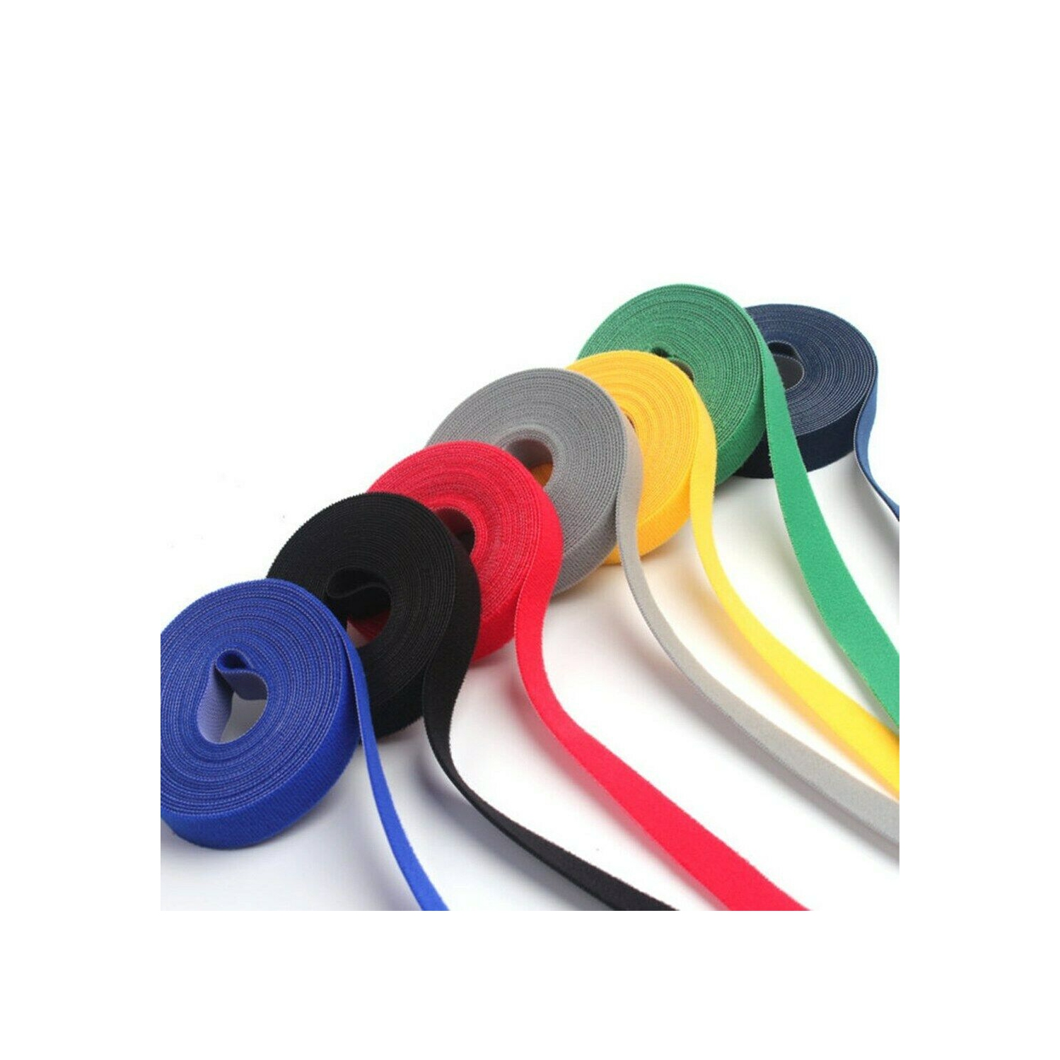 Sangles de câble en nylon auto-adhésives double face pour fixer le ruban