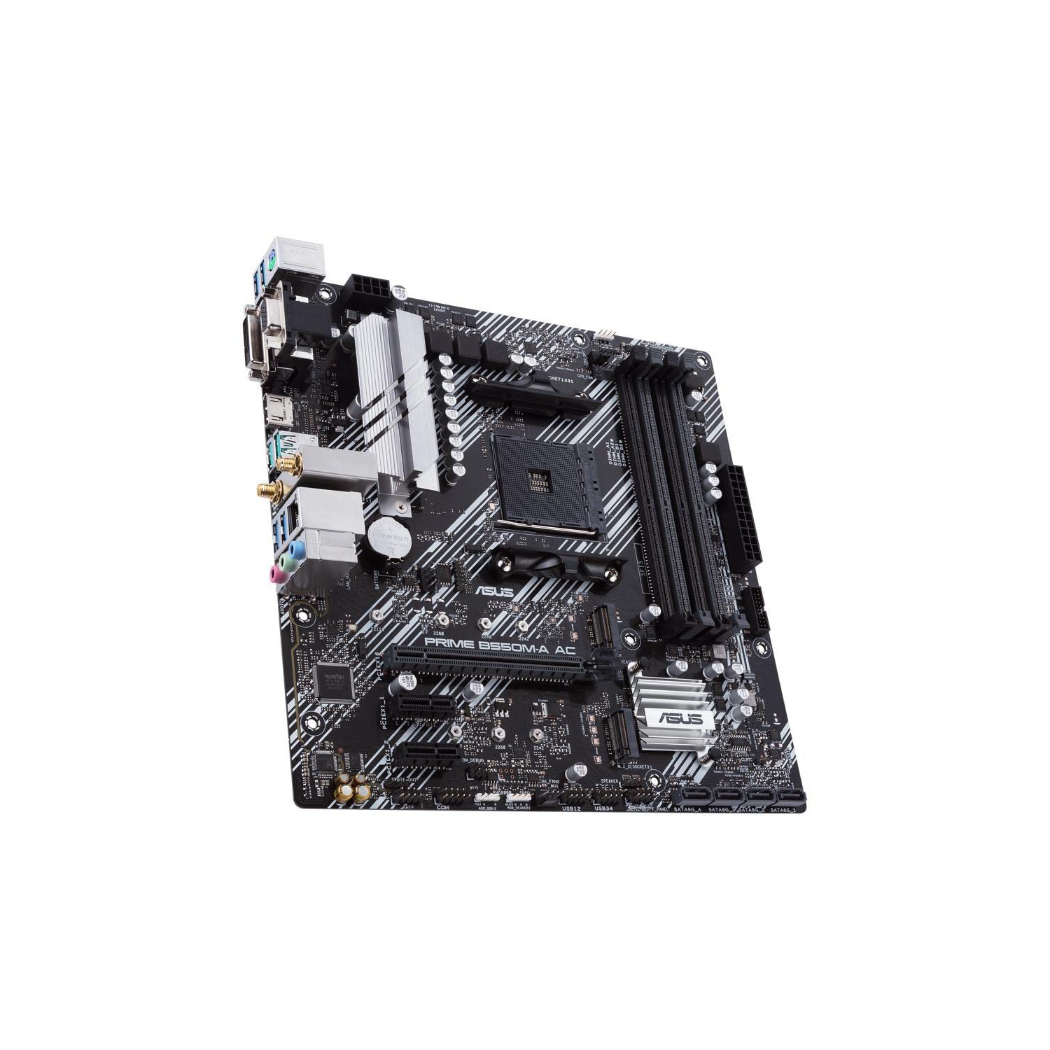 ASUS PRIME B550M-A/CSM Micro-ATX AM4 Motherboard with Wi-Fi