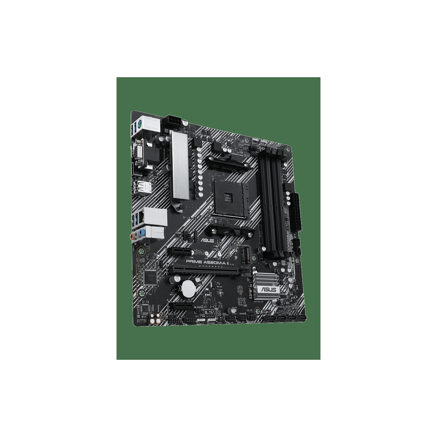 ASUS Micro-ATX AM4 Motherboards (PRIME A520M-A II/CSM)