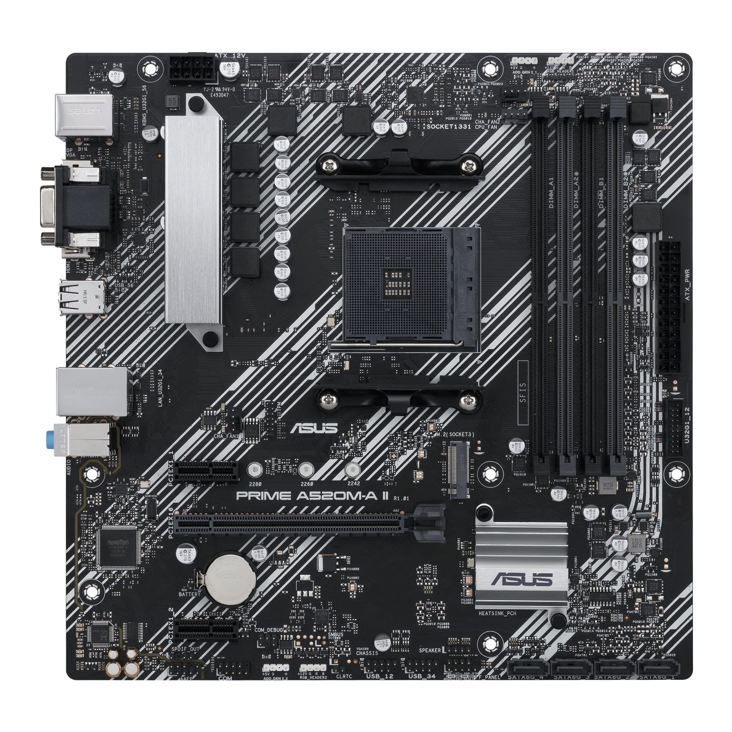 ASUS Micro-ATX AM4 Motherboards