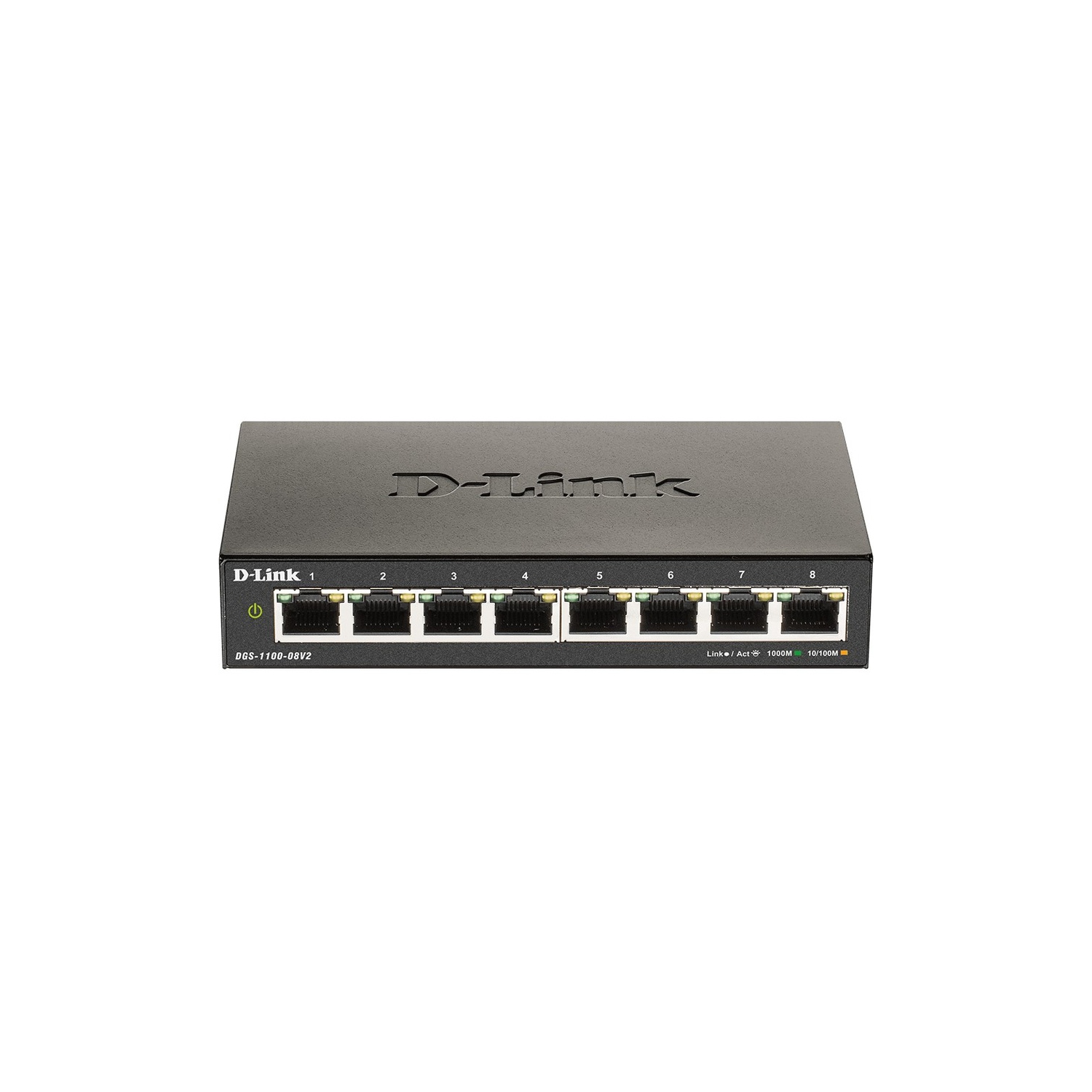 D-Link 8-Port Gigabit Smart Managed Switch - DGS-1100-08V2