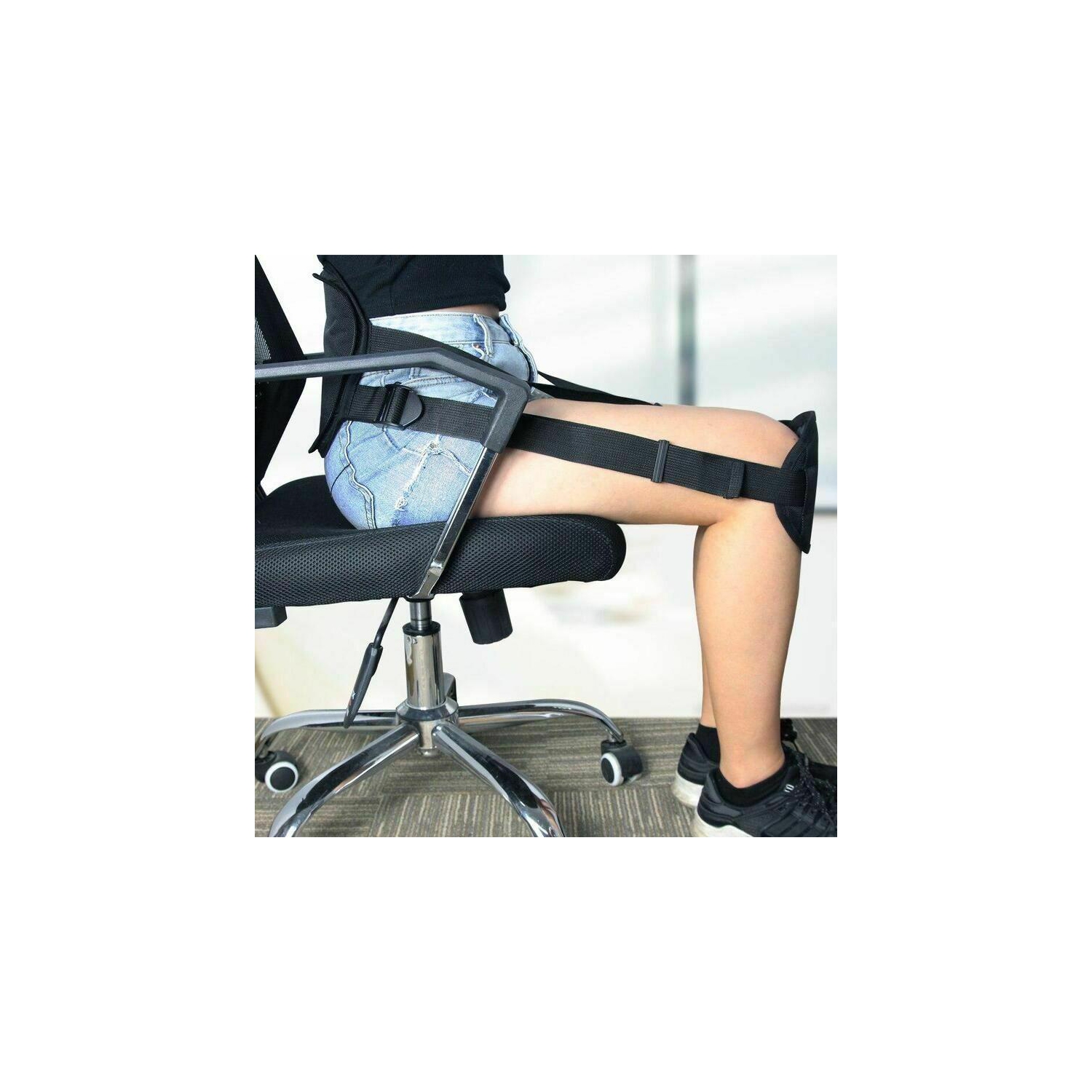 Portable Posture Corrector Back Support Belt Pad Better Sitting Pain Relief balt