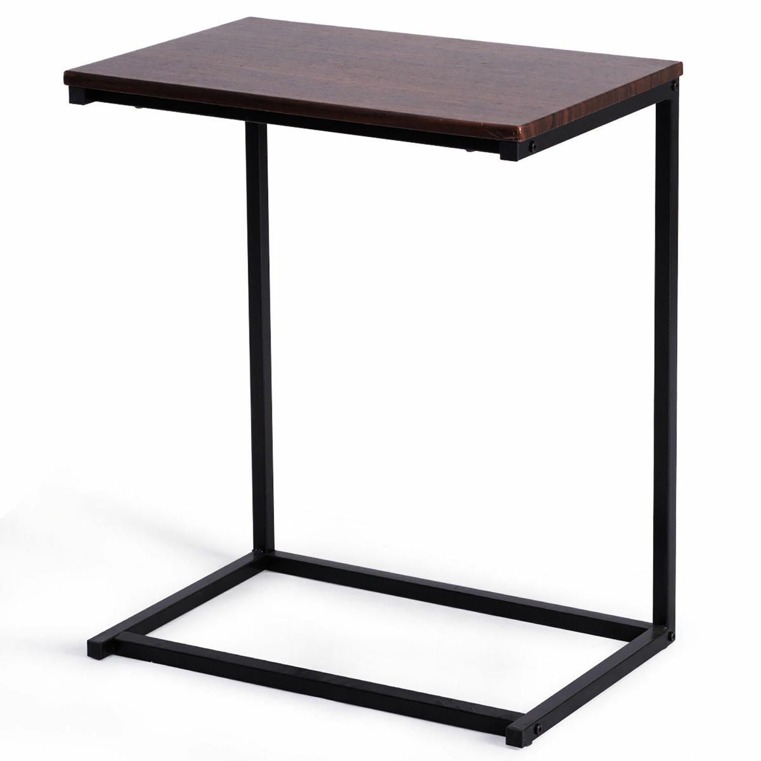 Costway 22"x14"x26" Sofa Side End Table Laptop Holder Multiple Stand Desk