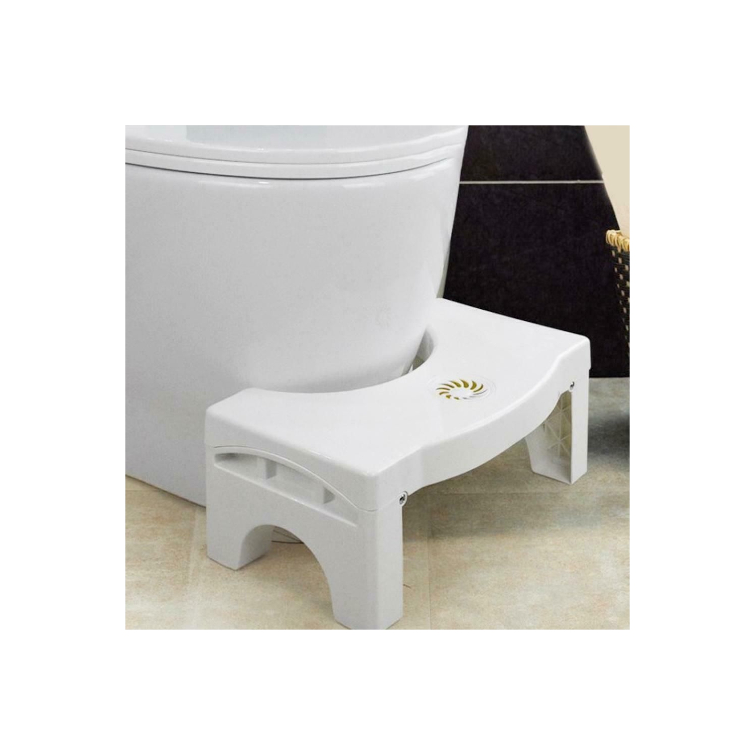 ISTAR Toilet Stool, Foldable Toilet Potty Step Stool for Adults and Kids, Splicable Poop Stool, Splicable Poop Stool