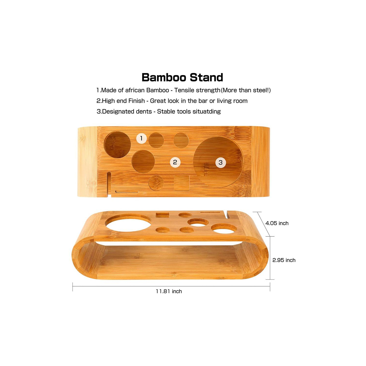 ISTAR Bartender Kit With Stand - 10 Piece Bar Set Cocktail Shaker Set, Drink Mixer Set For Home Bar With All Bar Accessories - Bar Tool Set, Cocktail