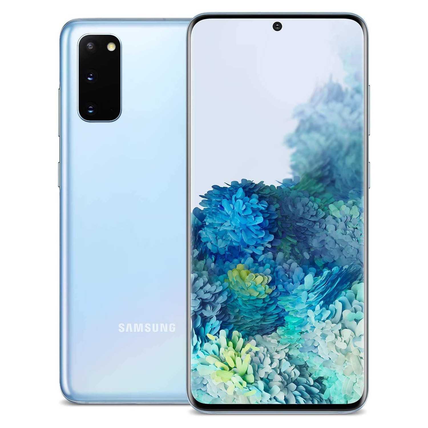 Samsung Galaxy S20 5G 128GB (SM-G981U1) - Factory Unlocked Smartphone - Cloud Blue - Open Box