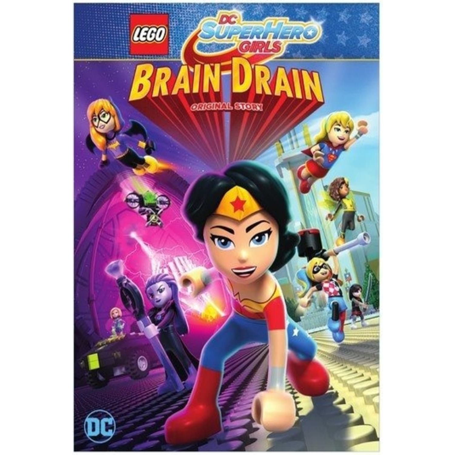 LEGO DC Super Hero Girls: Brain Drain (DVD)