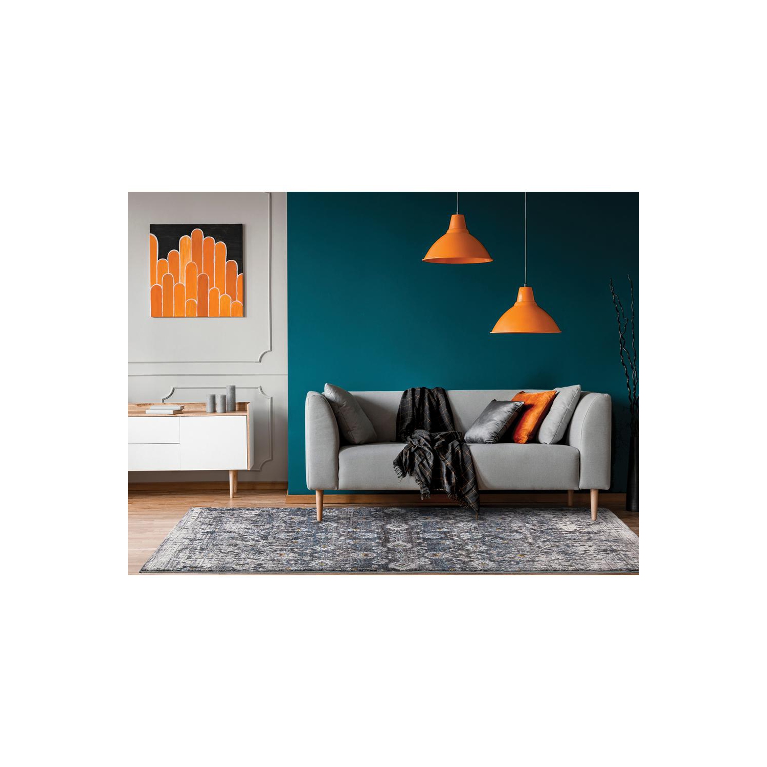 AYDON 95"x118" AREA RUG