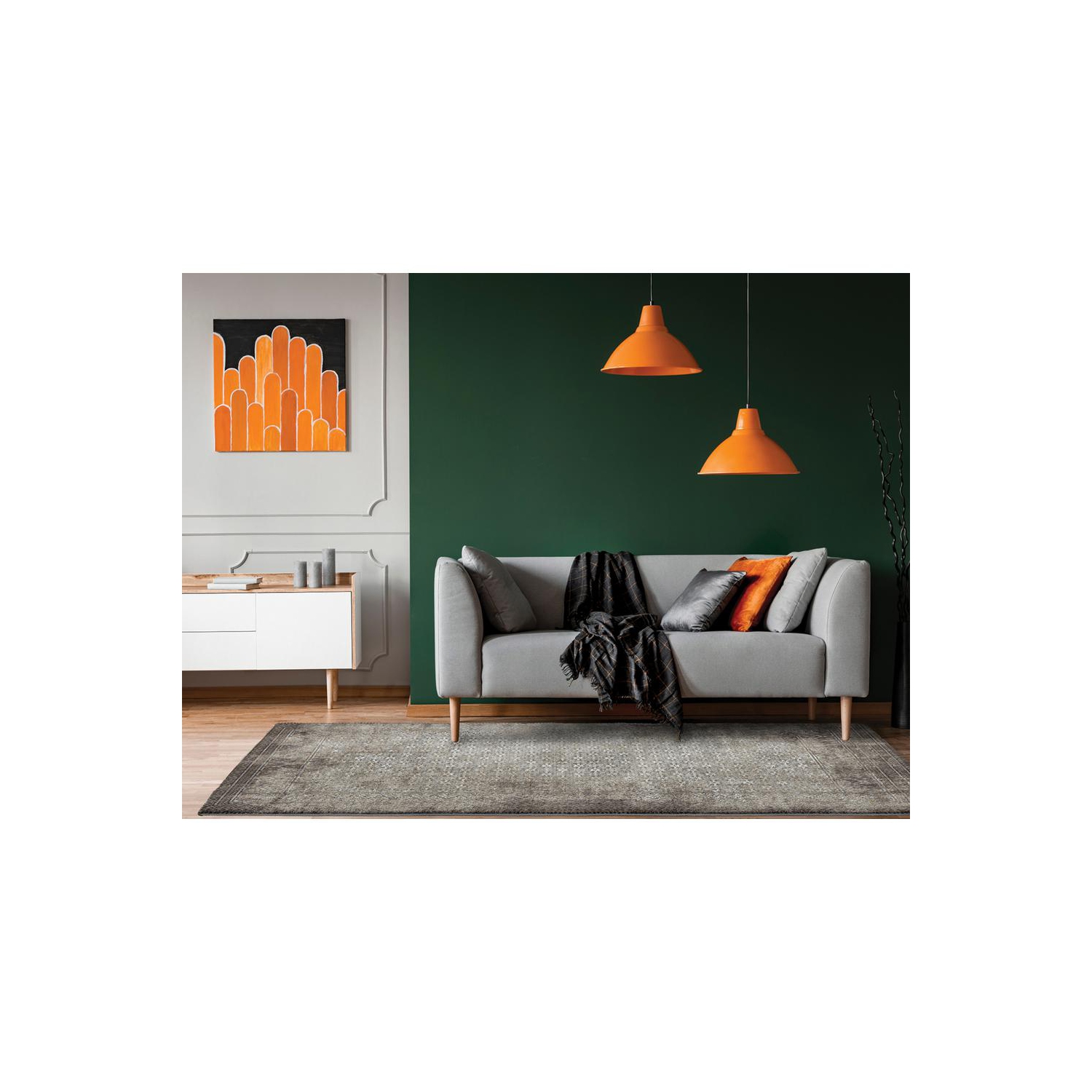 PRAEDULCIS 95"x118" AREA RUG