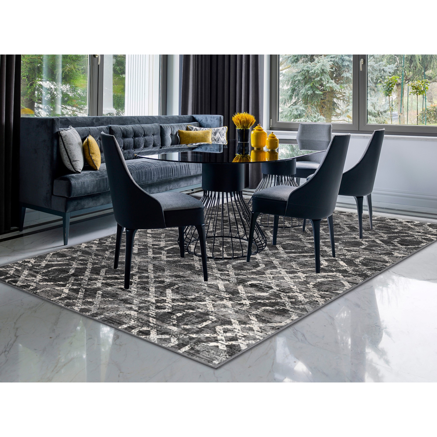 TAPIS MYRES 79"x104