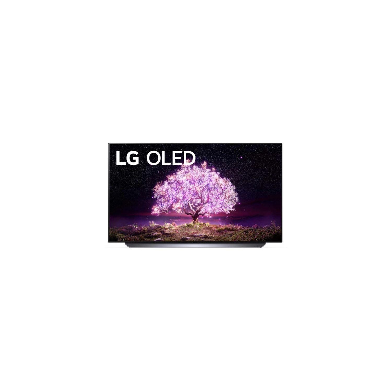 Refurbished (Excellent) - LG OLED55C1AUB 55" 2021 4K HDR OLED Smart TV (Factory Refurbished)