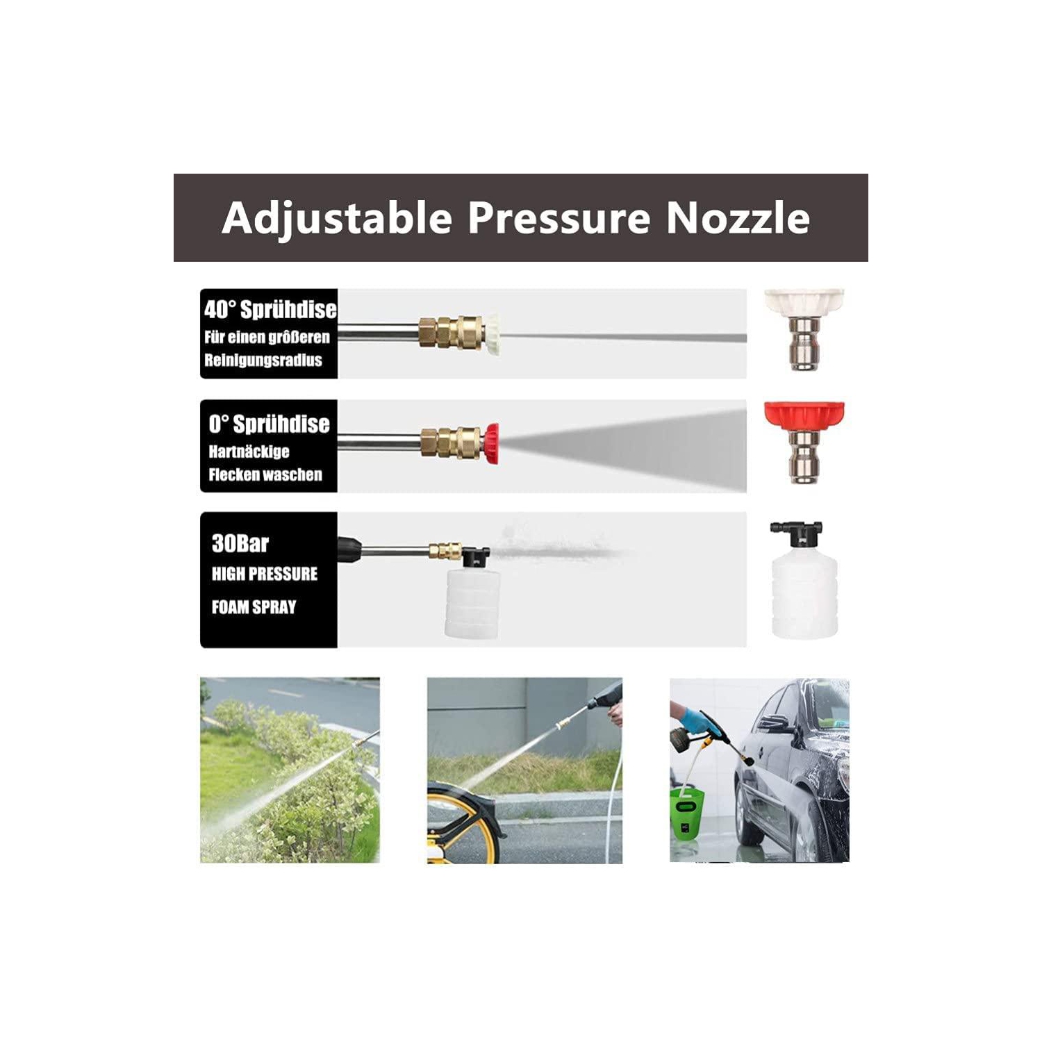 VGI 25V 30Bar Cordless High Pressure Car Washer Cleaner