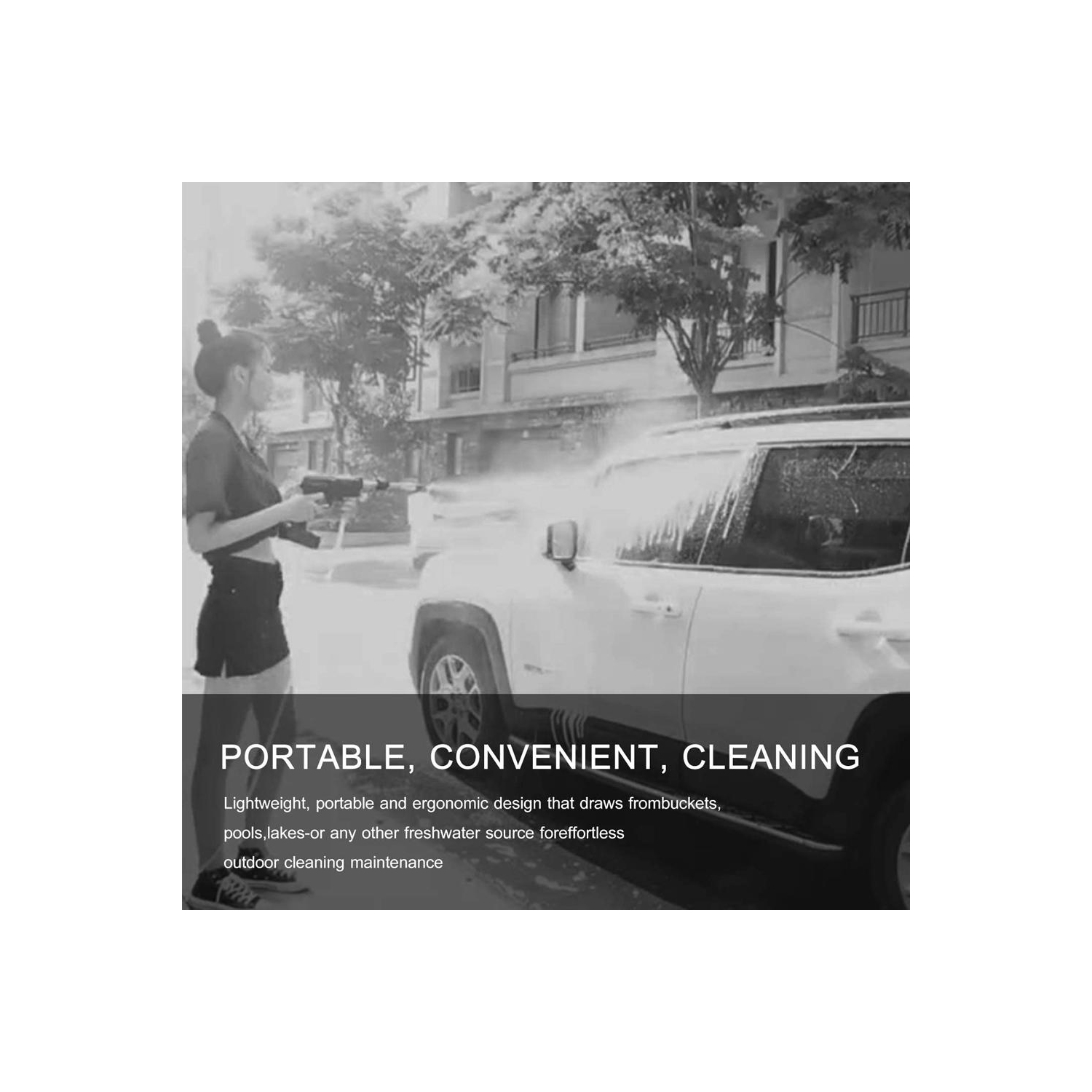 VGI 25V 30Bar Cordless High Pressure Car Washer Cleaner