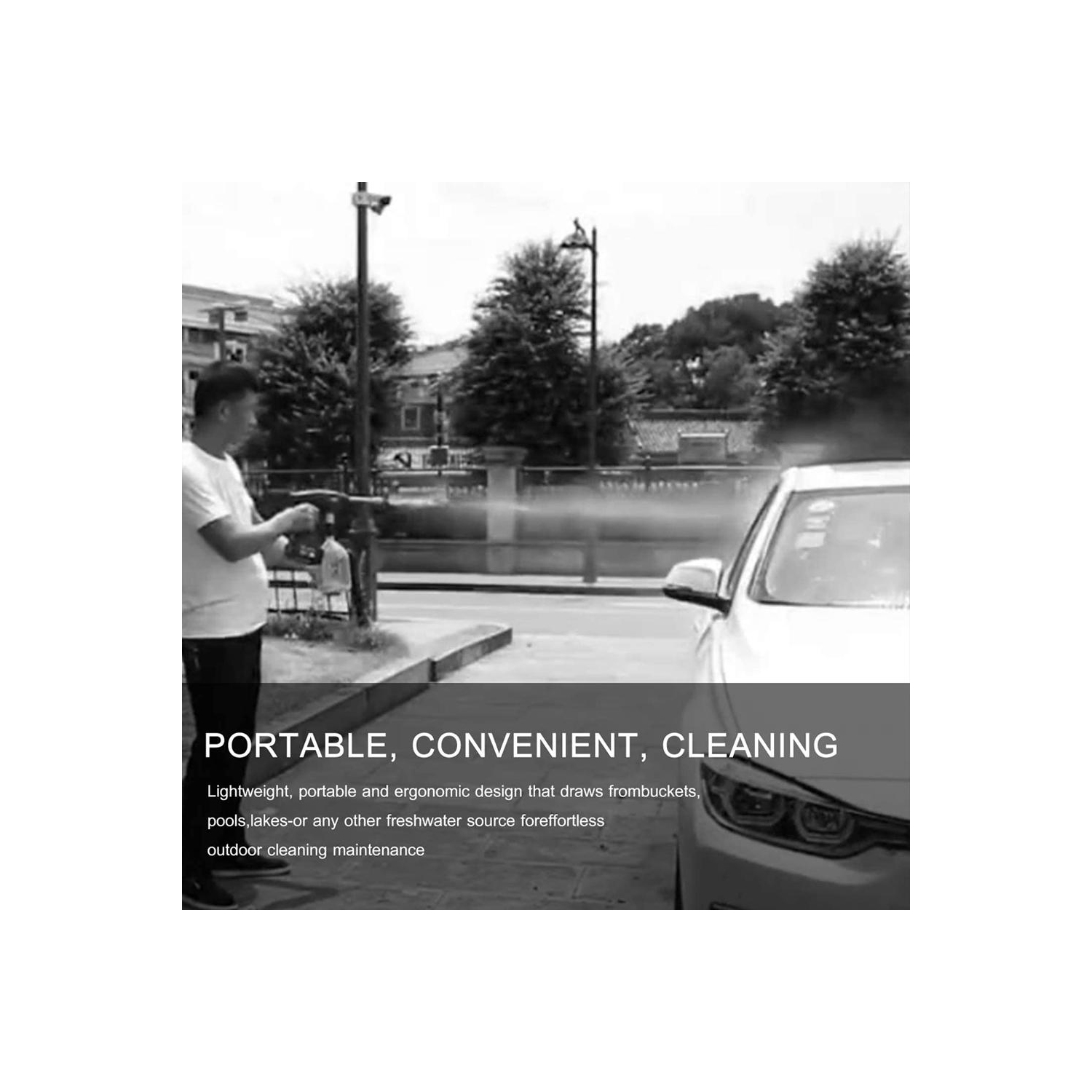 VGI 25V 30Bar Cordless High Pressure Car Washer Cleaner