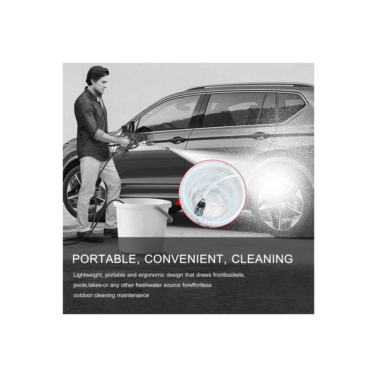 VGI 25V 30Bar Cordless High Pressure Car Washer Cleaner