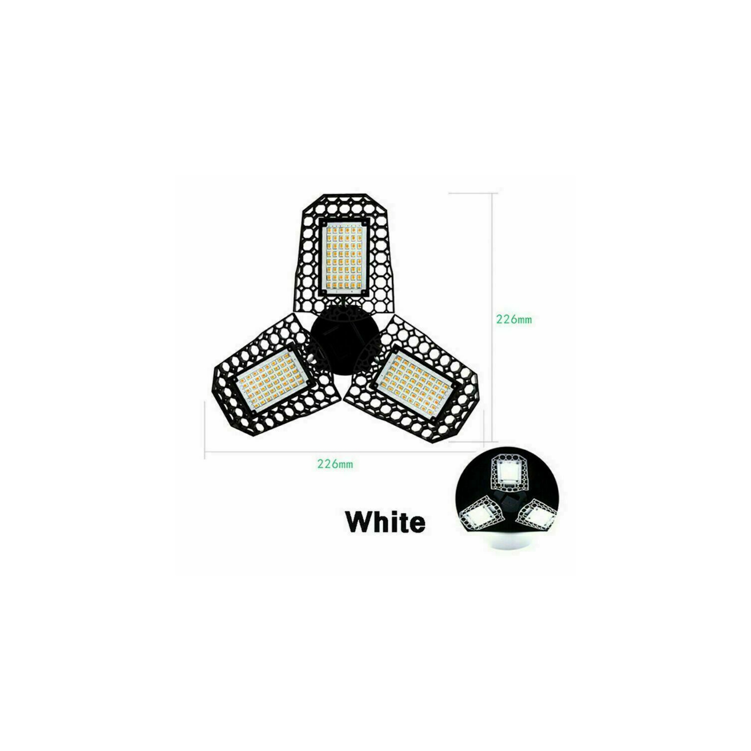 Garage Ceiling Lights 60w Shop Light for Warehouse Basement Parking Lot workshop