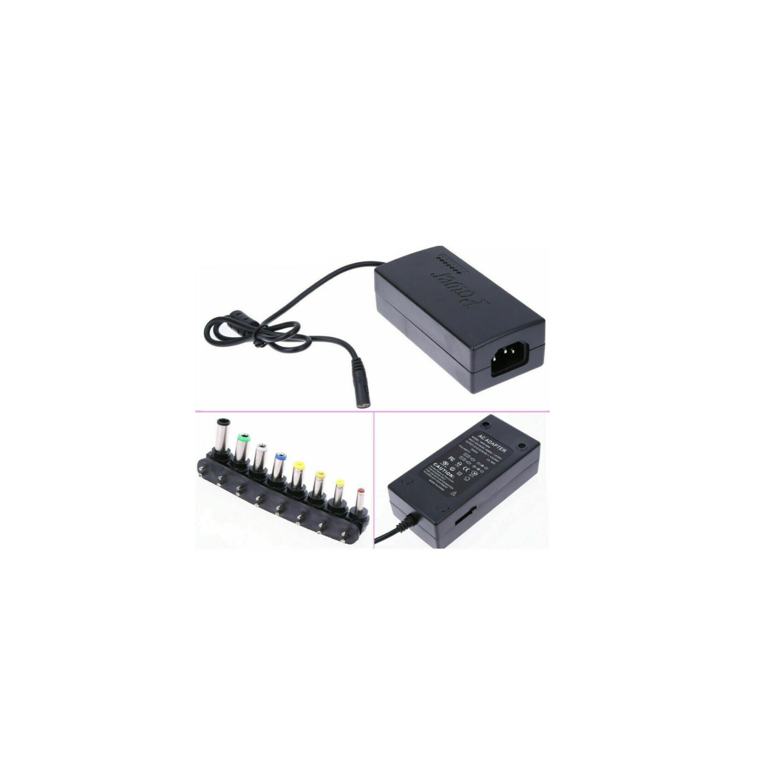 12-24V Universal Adjustable Power Supply Charger Adapter For Notebook Laptop CA