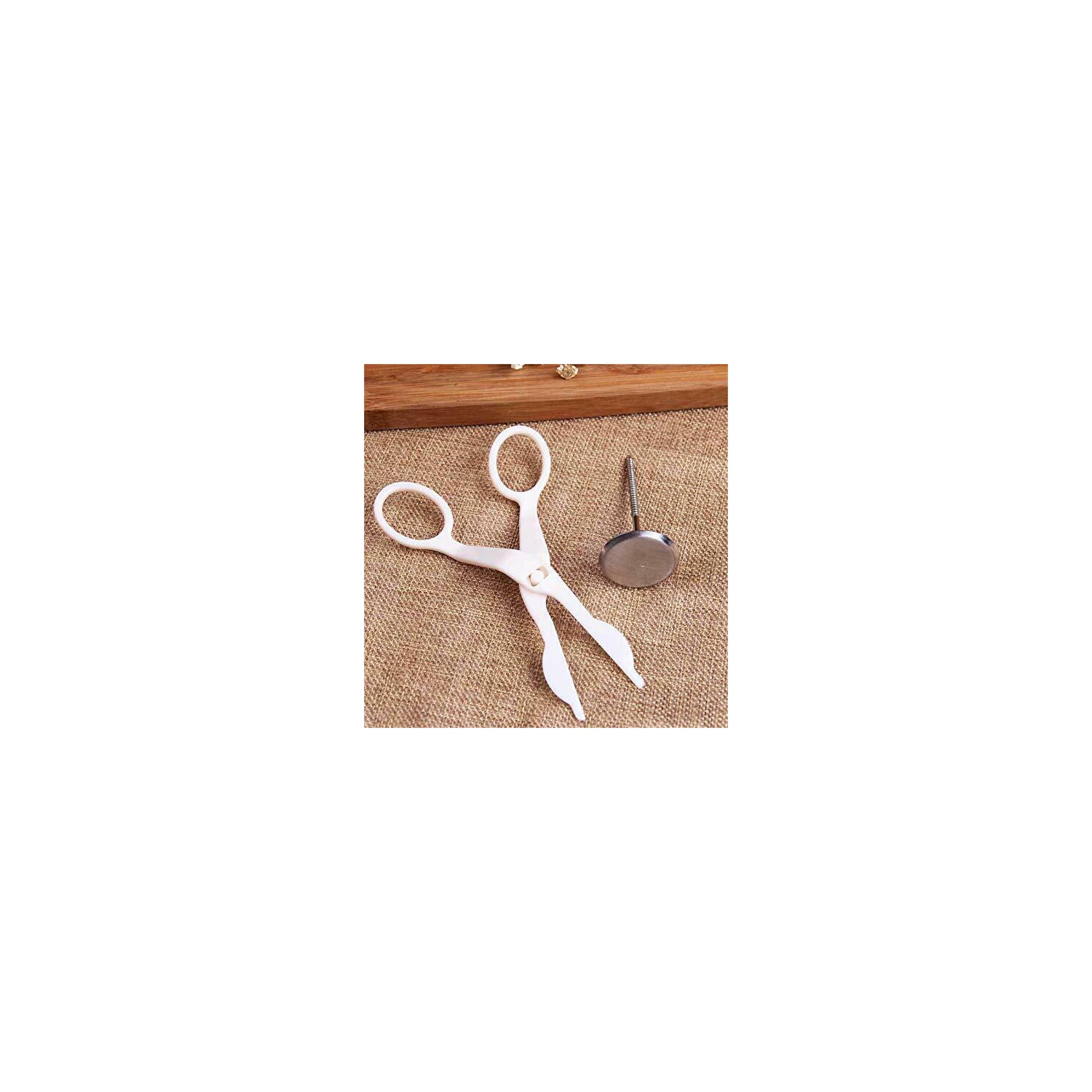 Flower Lifter Icing Fondant Cake Decorating Tool Scissor Clip Cream Transfer