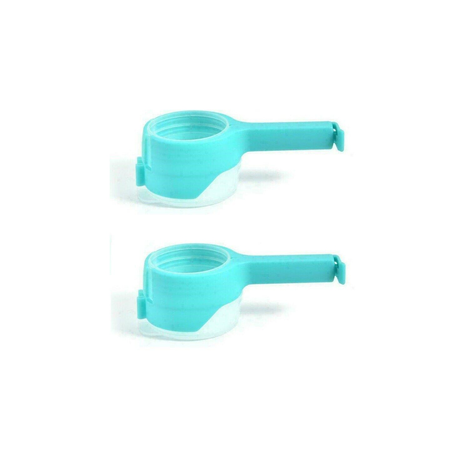 2x Seal Pour Food Storage Bag Clip Snack Sealing Clip Fresh Keeping Sealer Clamp
