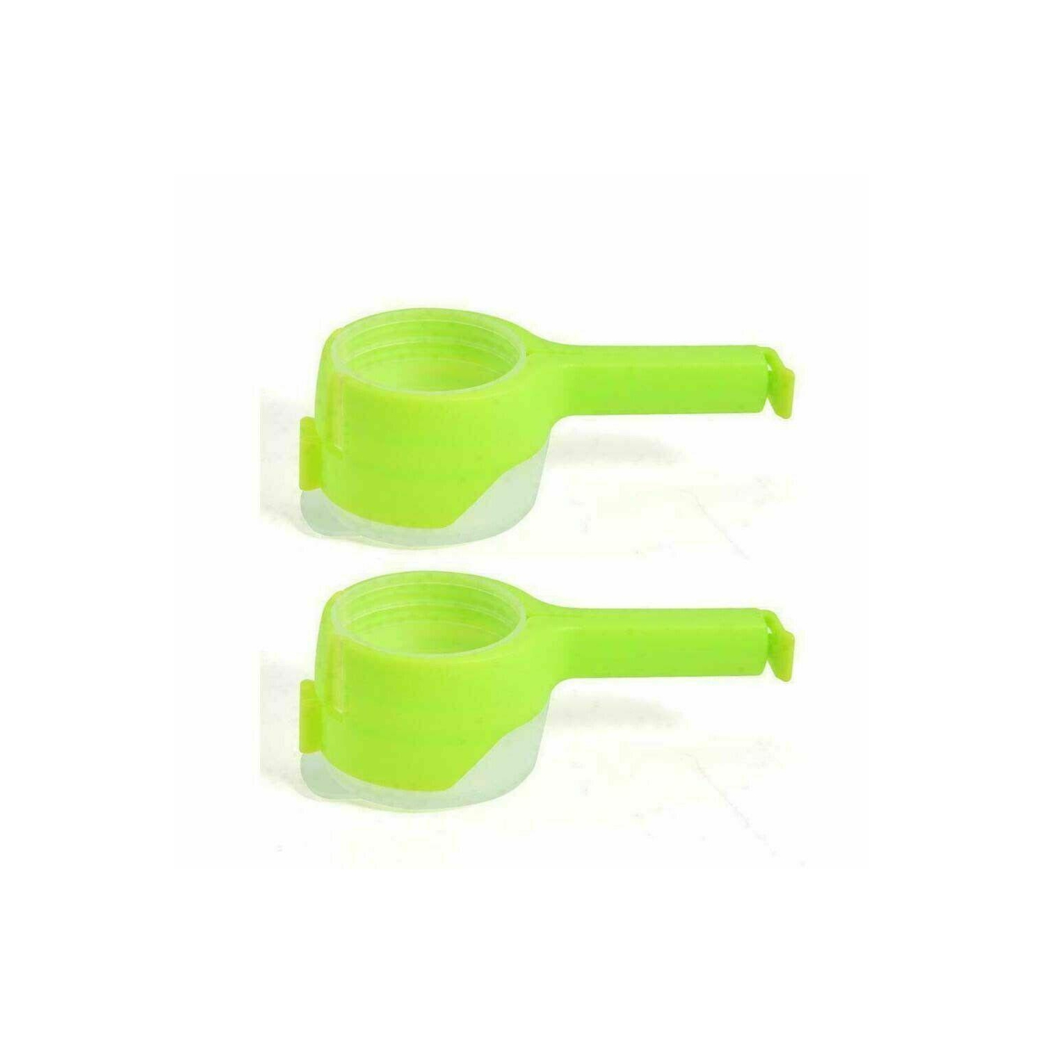 2x Seal Pour Food Storage Bag Clip Snack Sealing Clip Fresh Keeping Sealer Clamp