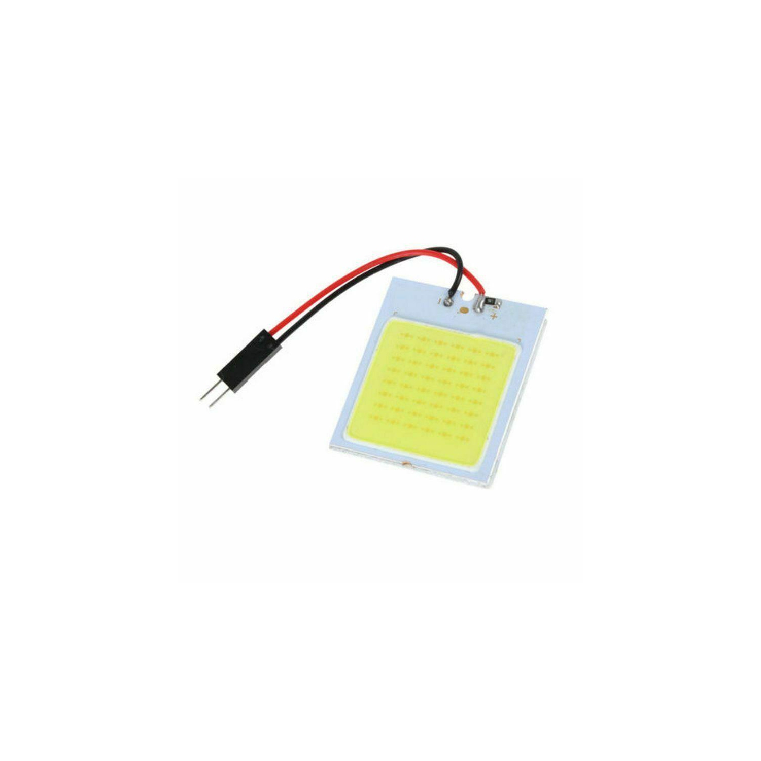 20pcs 48SMD COB White Panel LED T10 Car Interior Panel Light 12V Dome Lamp Bulb