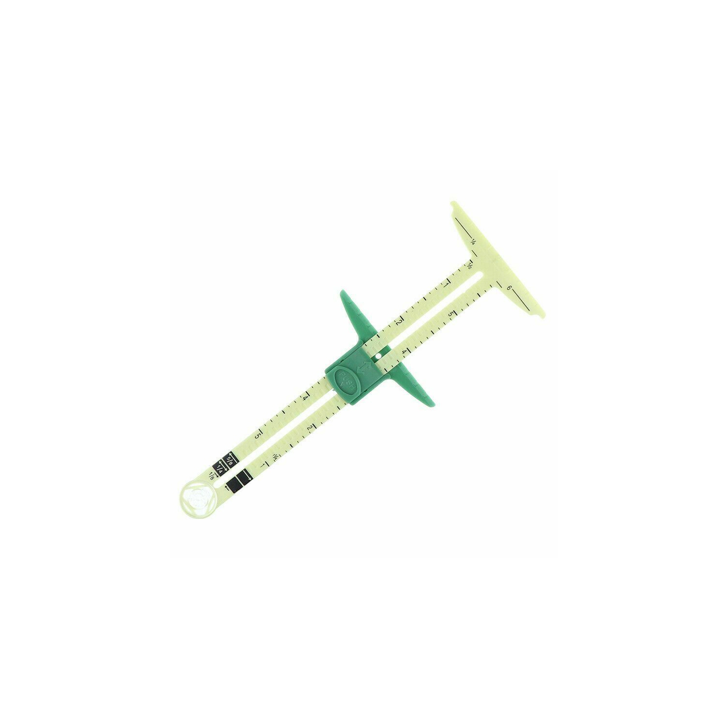 Outil de couture à jauge coulissante 5-en-1 pour marquage de vêtements