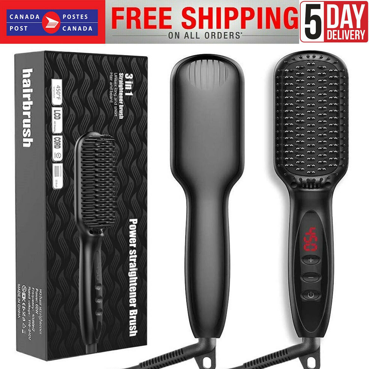 Beard straightening shop brush canada