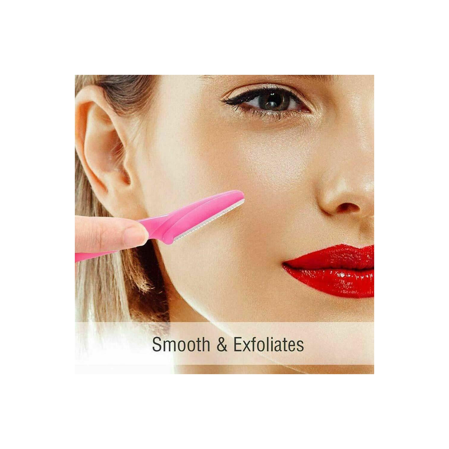 3X Women Eyebrow Razor Trimmer Face Hair Removal Safety Shaper Shaver Tool CA